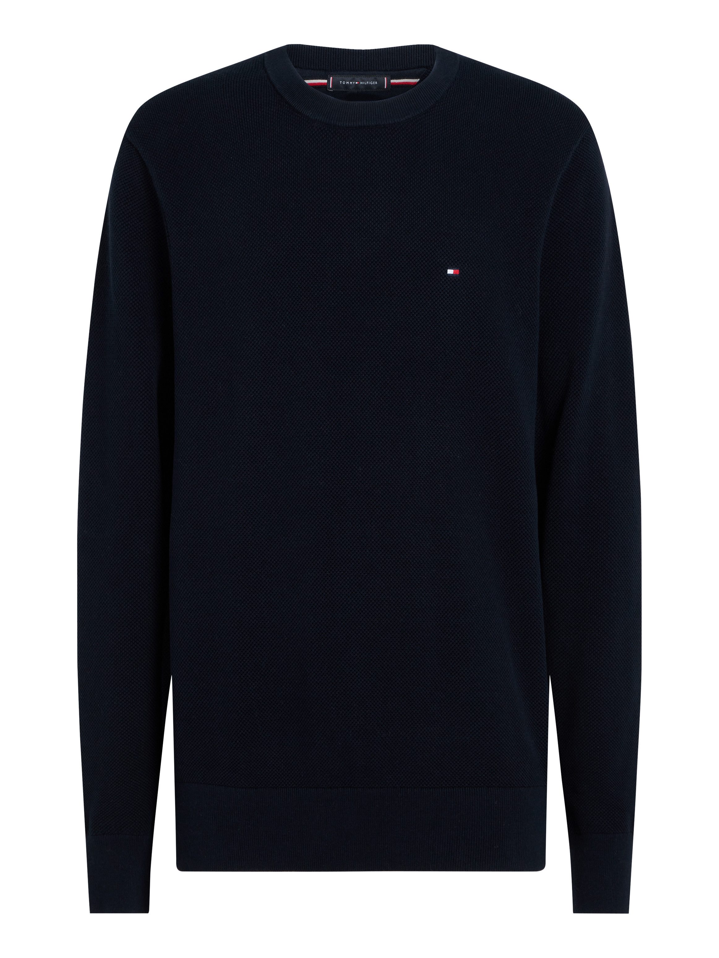 Tommy Hilfiger Trui met ronde hals ESSENTIAL STRUCTURE CREW NECK