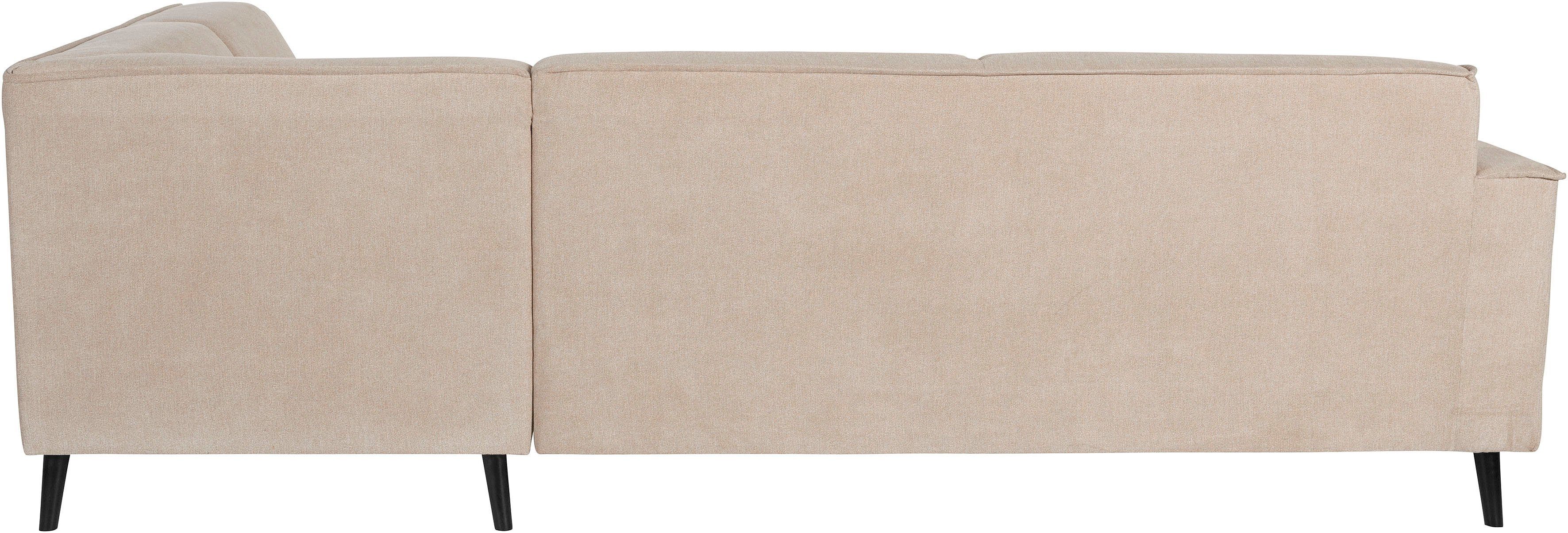 DOMO collection Hoekbank Amora, comfortabel en tijdloos, L-vorm