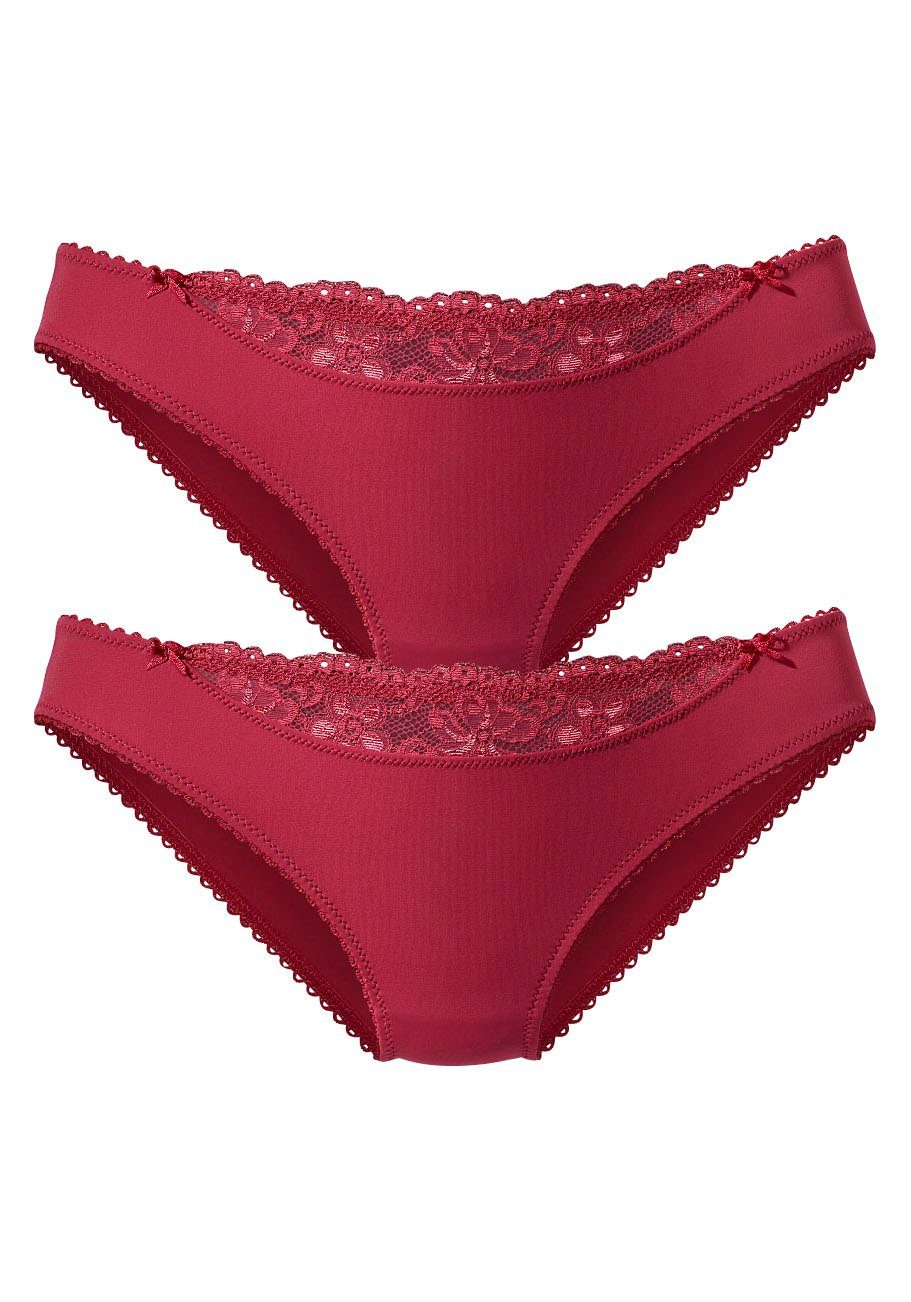 Nuance Slip met een kanten inzet voor (2 stuks)