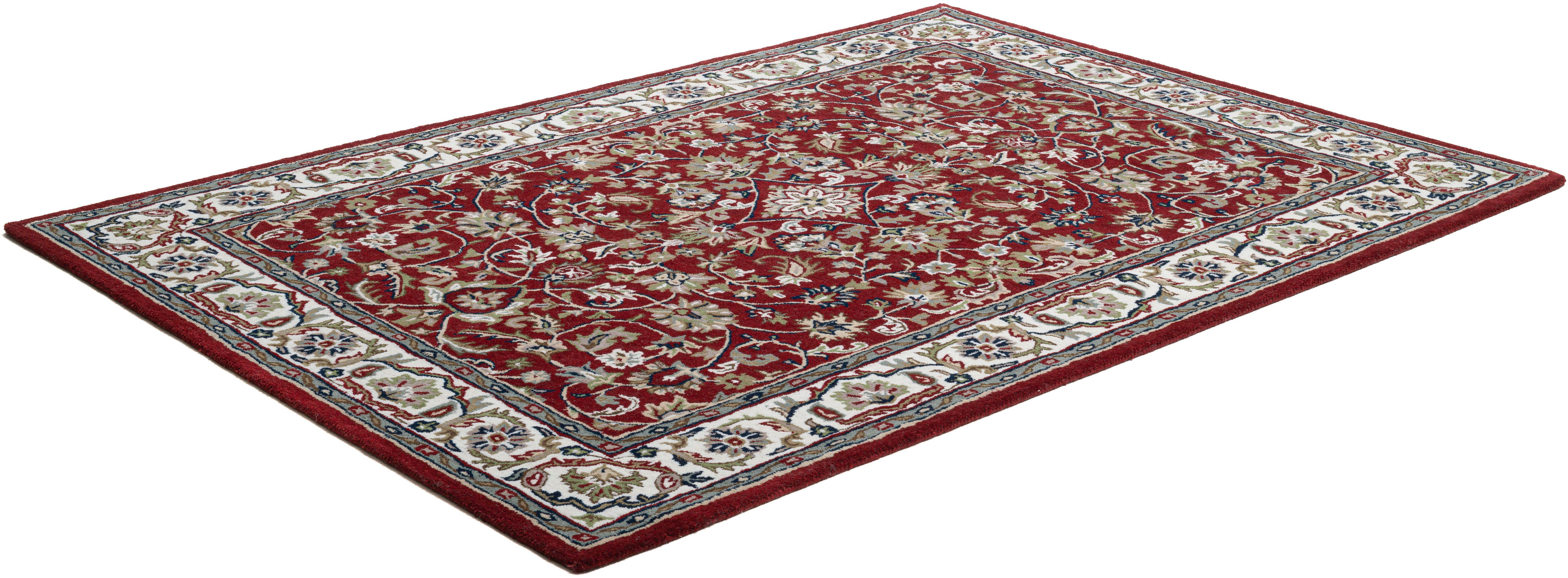 THEKO Wollen kleed Royal Orient Isfahan handgetufted, oosterse uitstraling, 100% wol