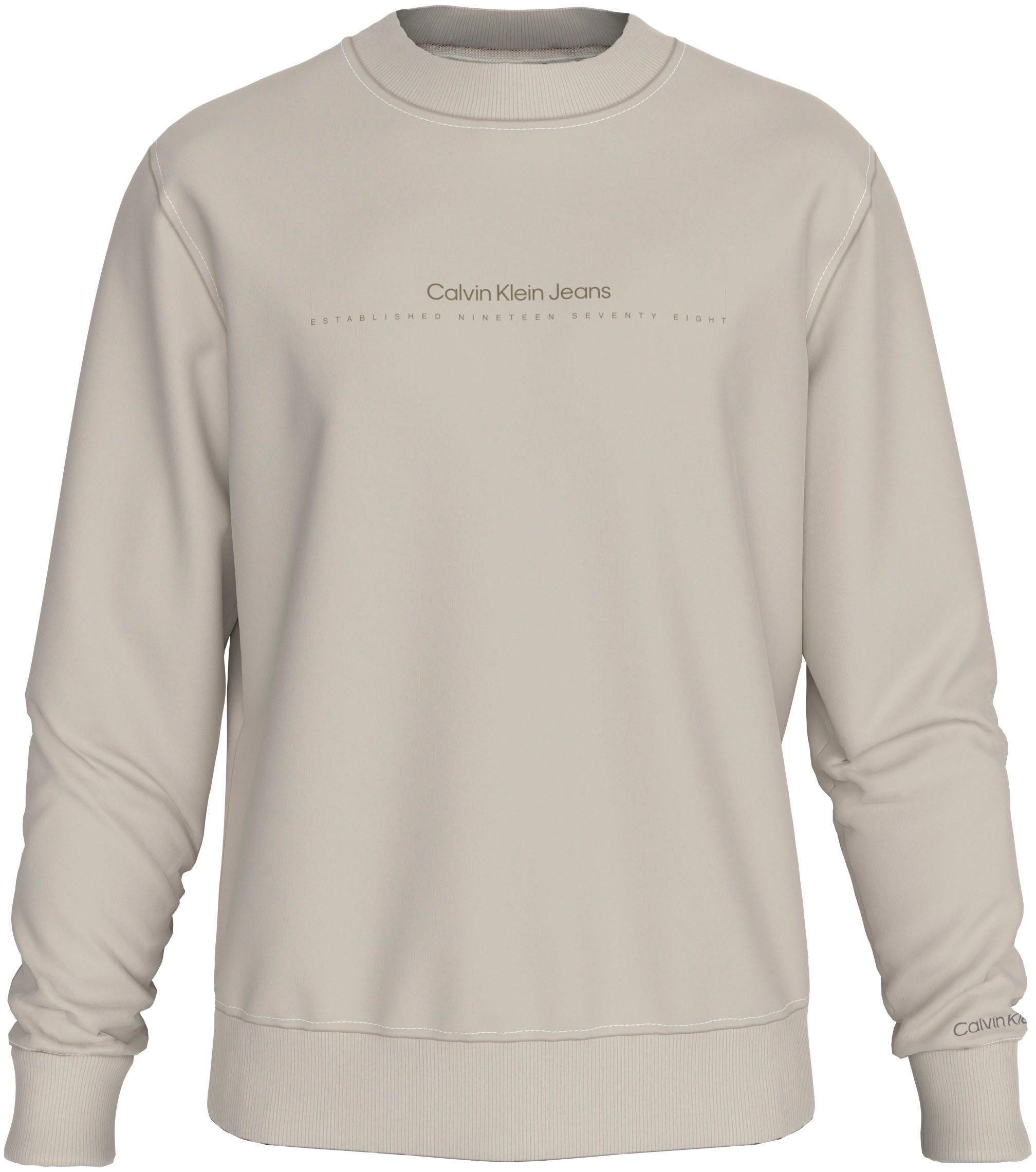 Calvin Klein Sweatshirt MINIMAL LOGO CREW NECK