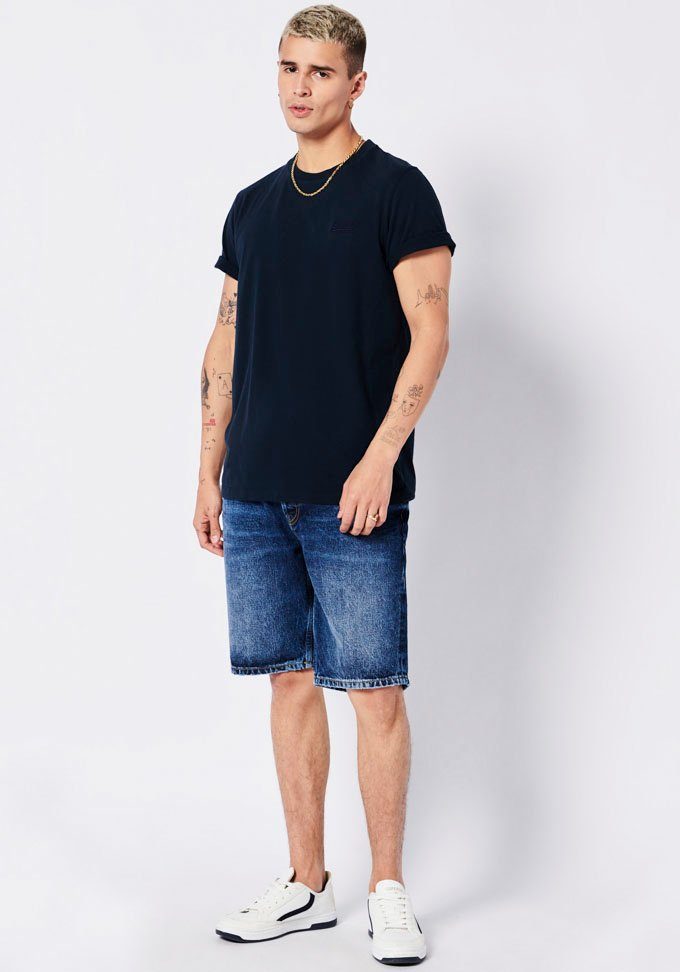 Superdry Shirt met ronde hals Vintage Logo Emb Te