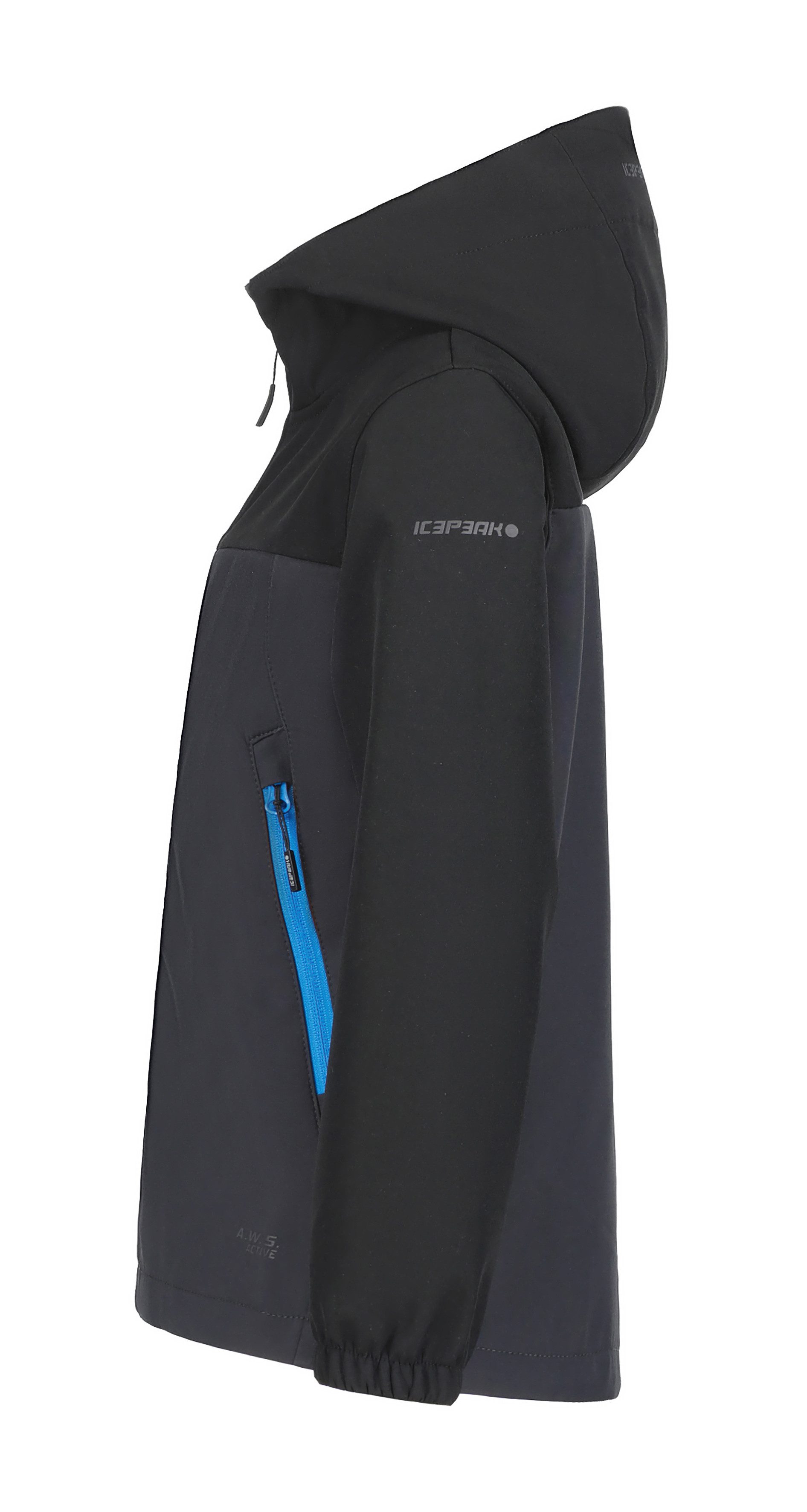 Icepeak Softshell-jack KONAN JR van winddicht en waterafstotend materiaal (1 stuk)