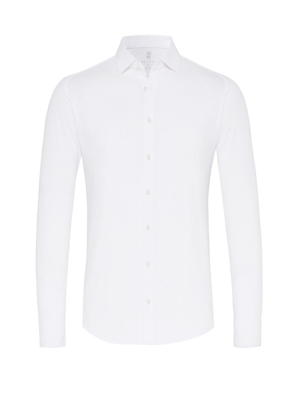 Desoto Overhemd met lange mouwen Jersey overhemd Casual Kent lange mouw