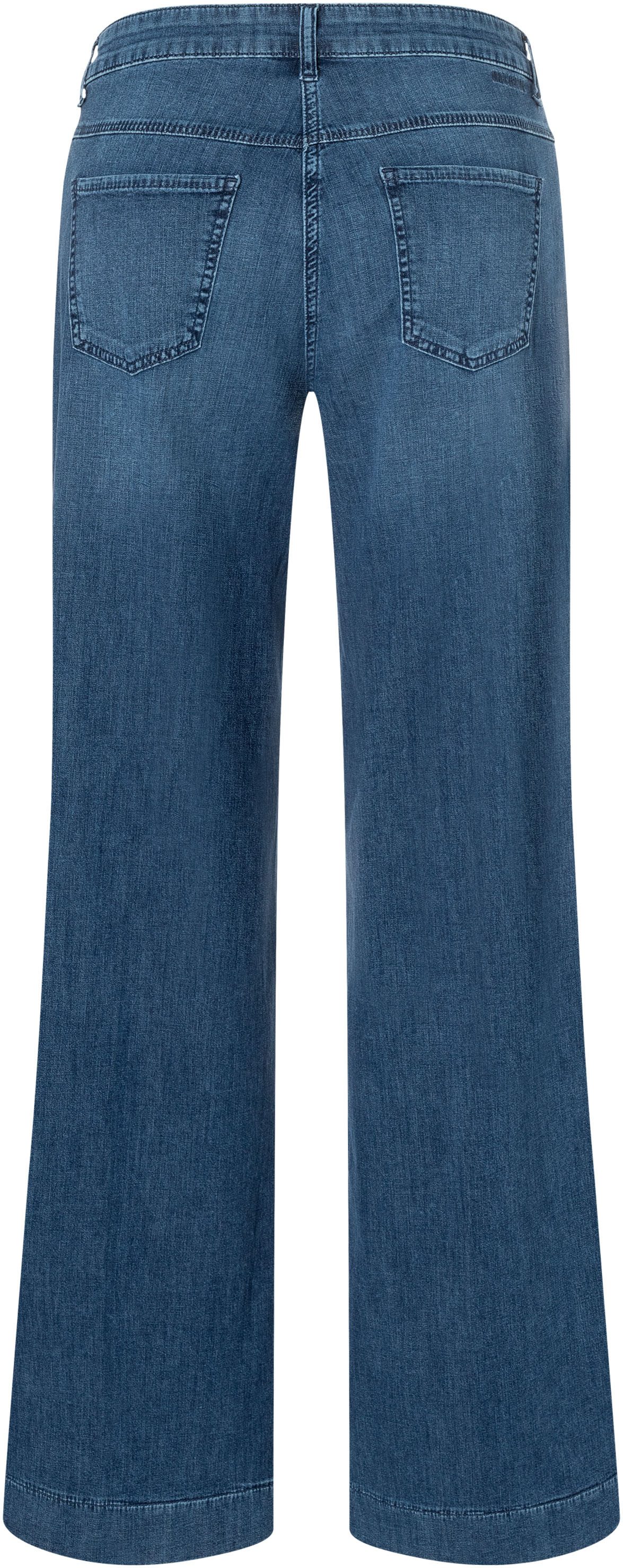 MAC Wijde jeans PURE galloon in five-pocketsstijl