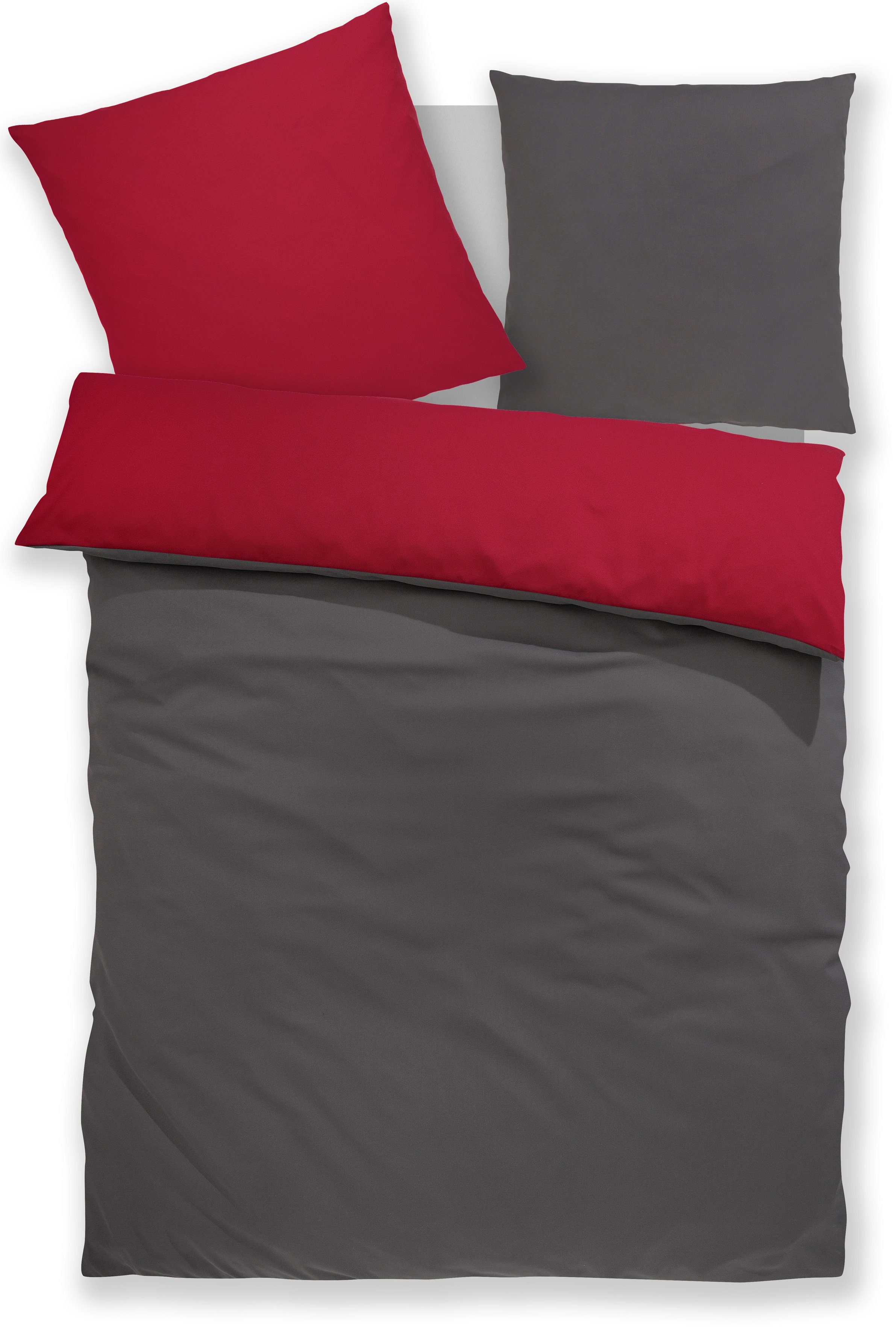 my home Omkeerbaar beddengoed Desner2 Premium kwaliteit, zeer zacht, uni, vanaf 135x200 cm