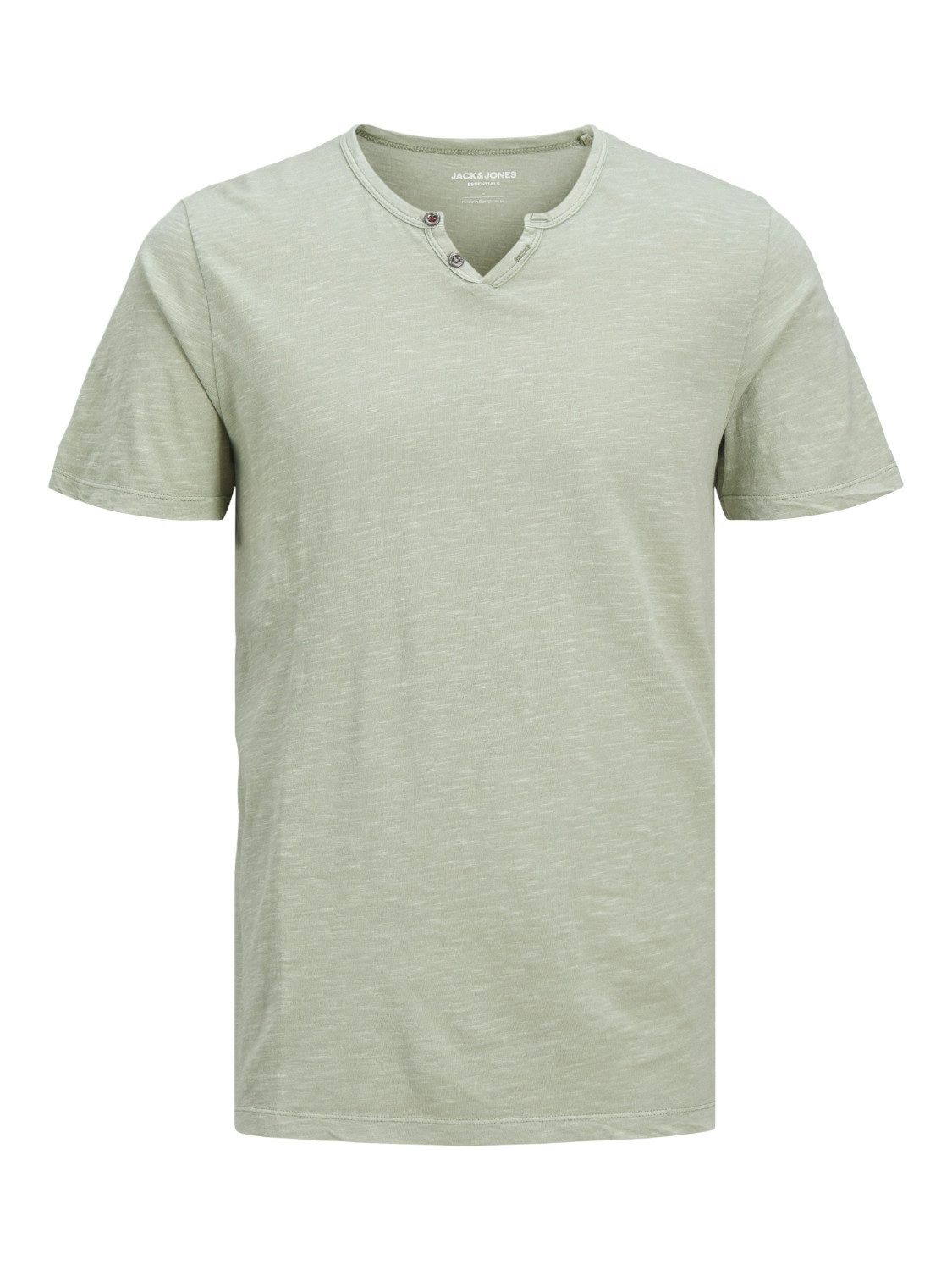 Jack & Jones T-shirt JJESPLIT NECK TEE SS NOOS