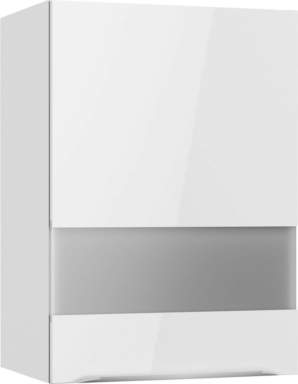 OPTIFIT Hangend kastje met glasdeur Aken hangkasten wit