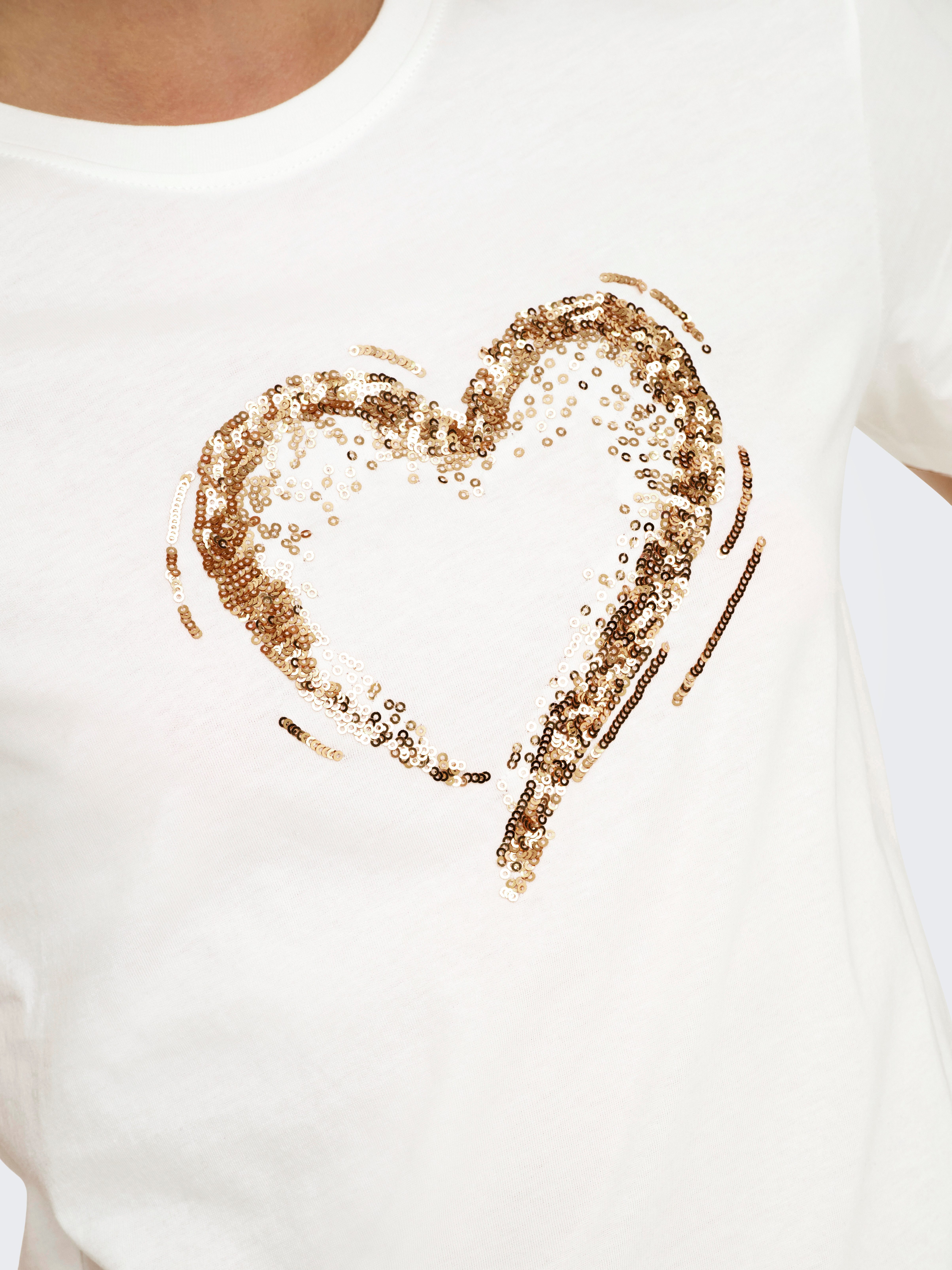 Only T-shirt ONLMARCY S/S BOX TOP CC JRS