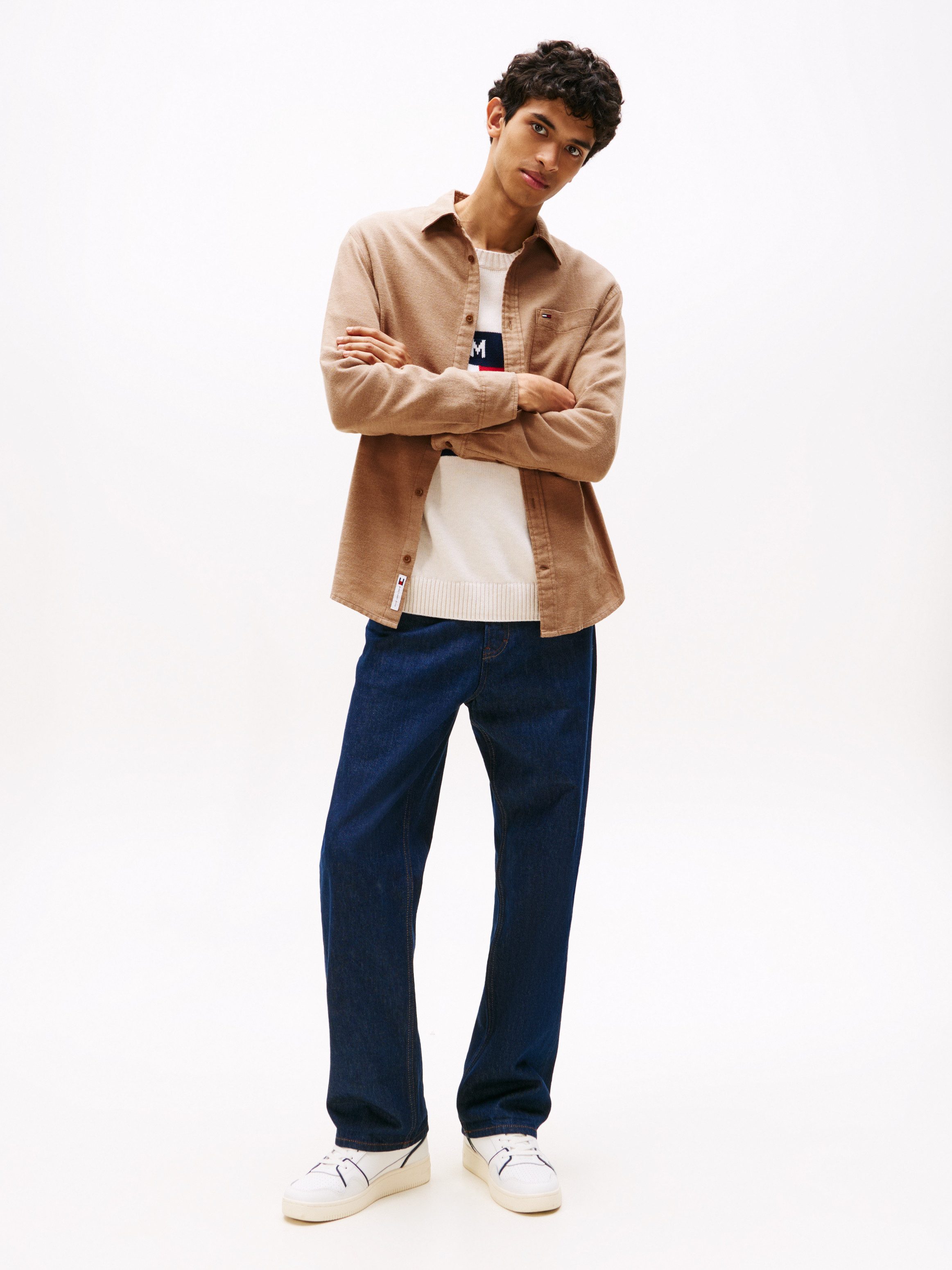 TOMMY JEANS Flanellen overhemd TJM FLANNEL
