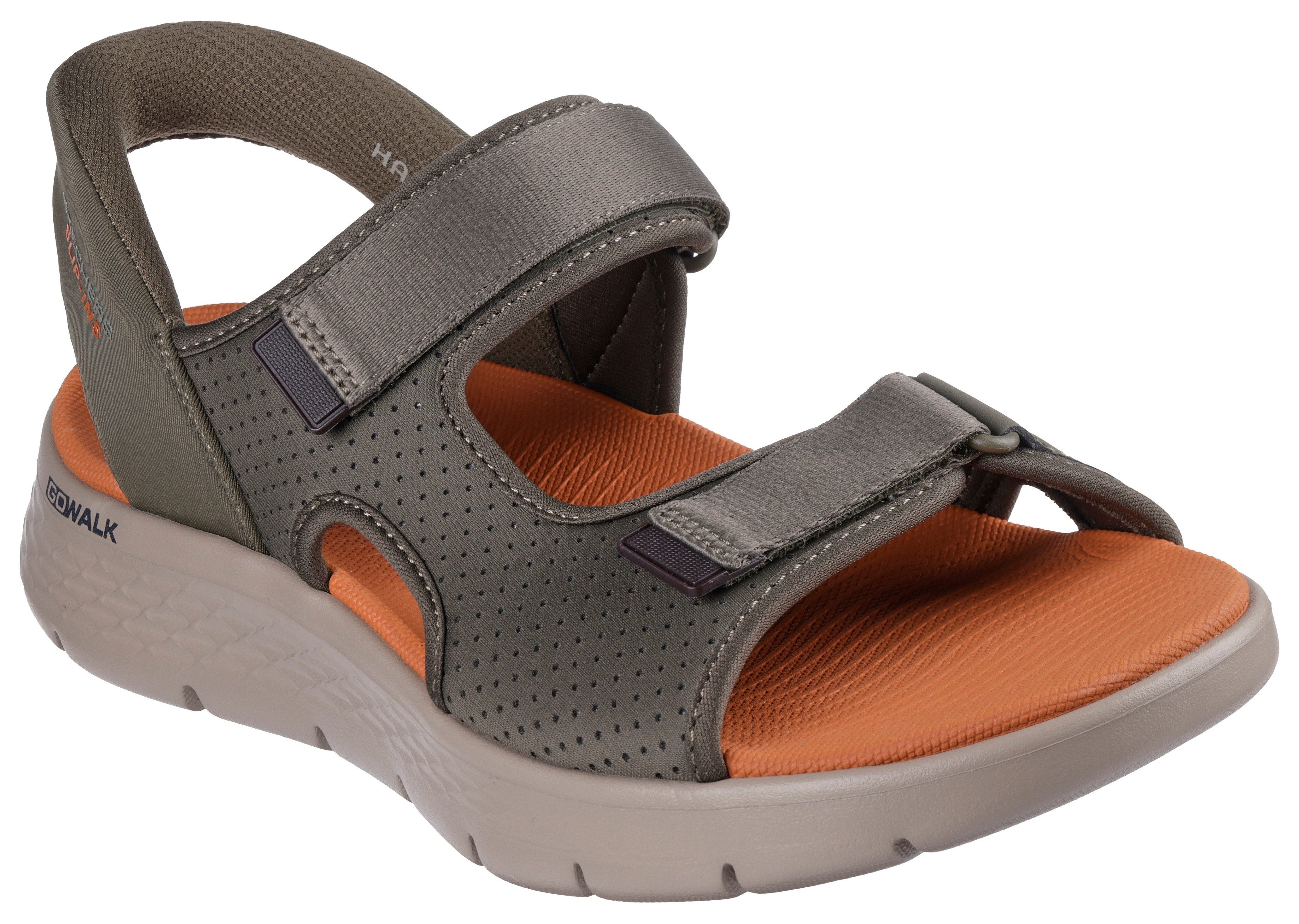 Skechers Sandalen GO WALK FLEX SANDAL-EASY ENTRY heren sandalen maat 44 groen