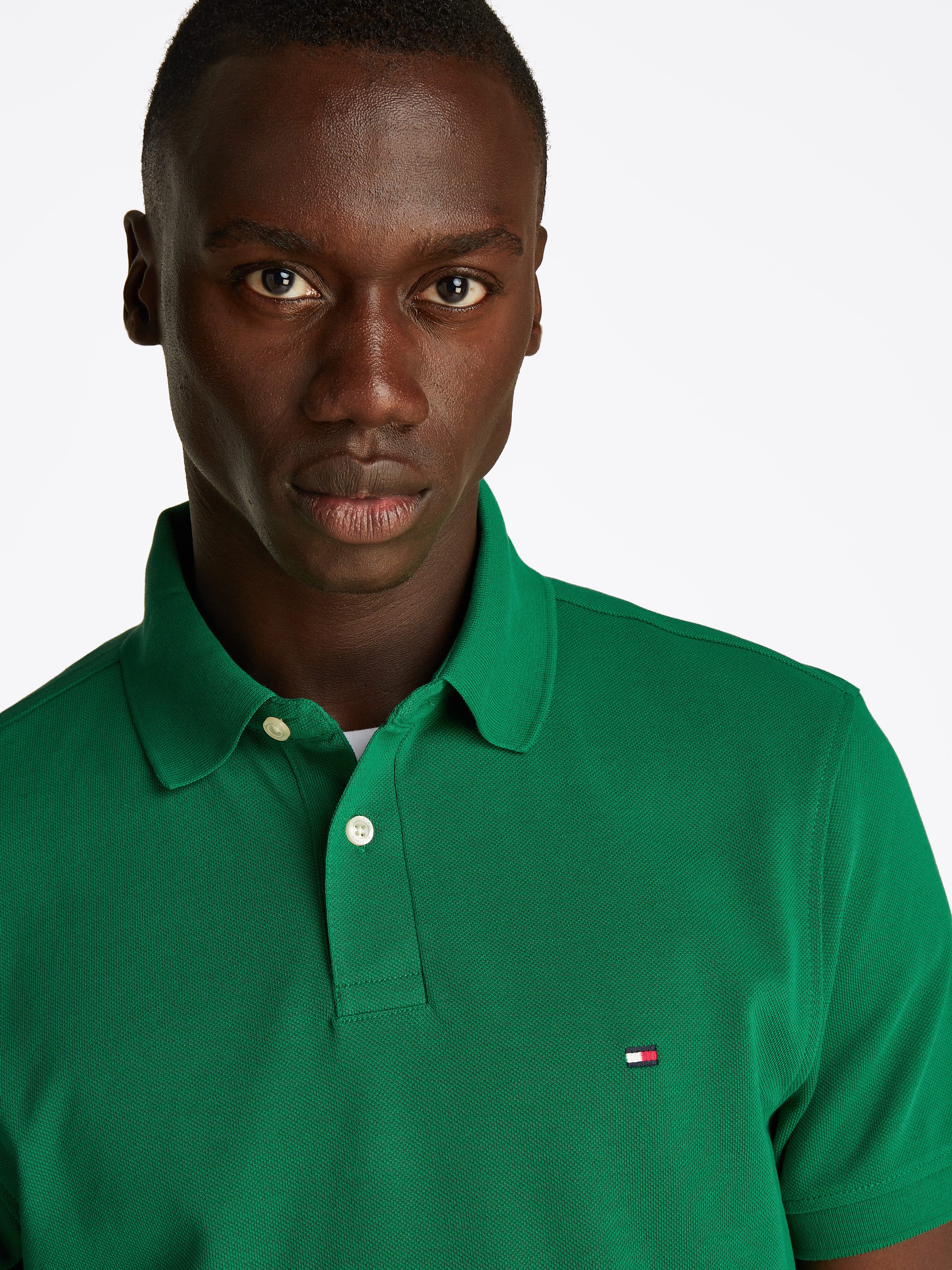 Tommy Hilfiger Poloshirt 1985 REGULAR POLO met contraststrepen in de kraag
