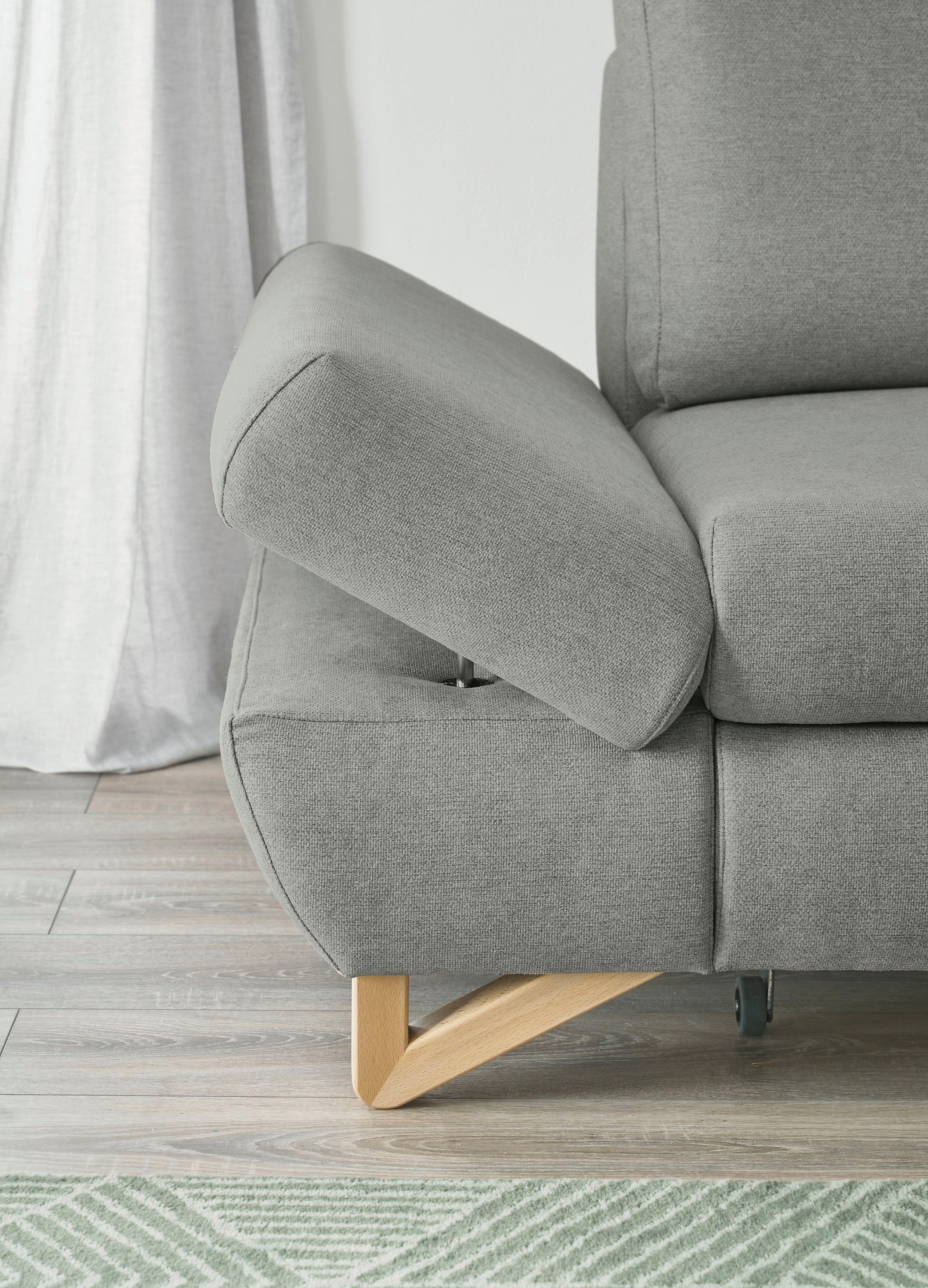INOSIGN Slaapbank City/Giron comfortabele slaapbank (ligoppervlak 245 x 138 cm) en bedlade