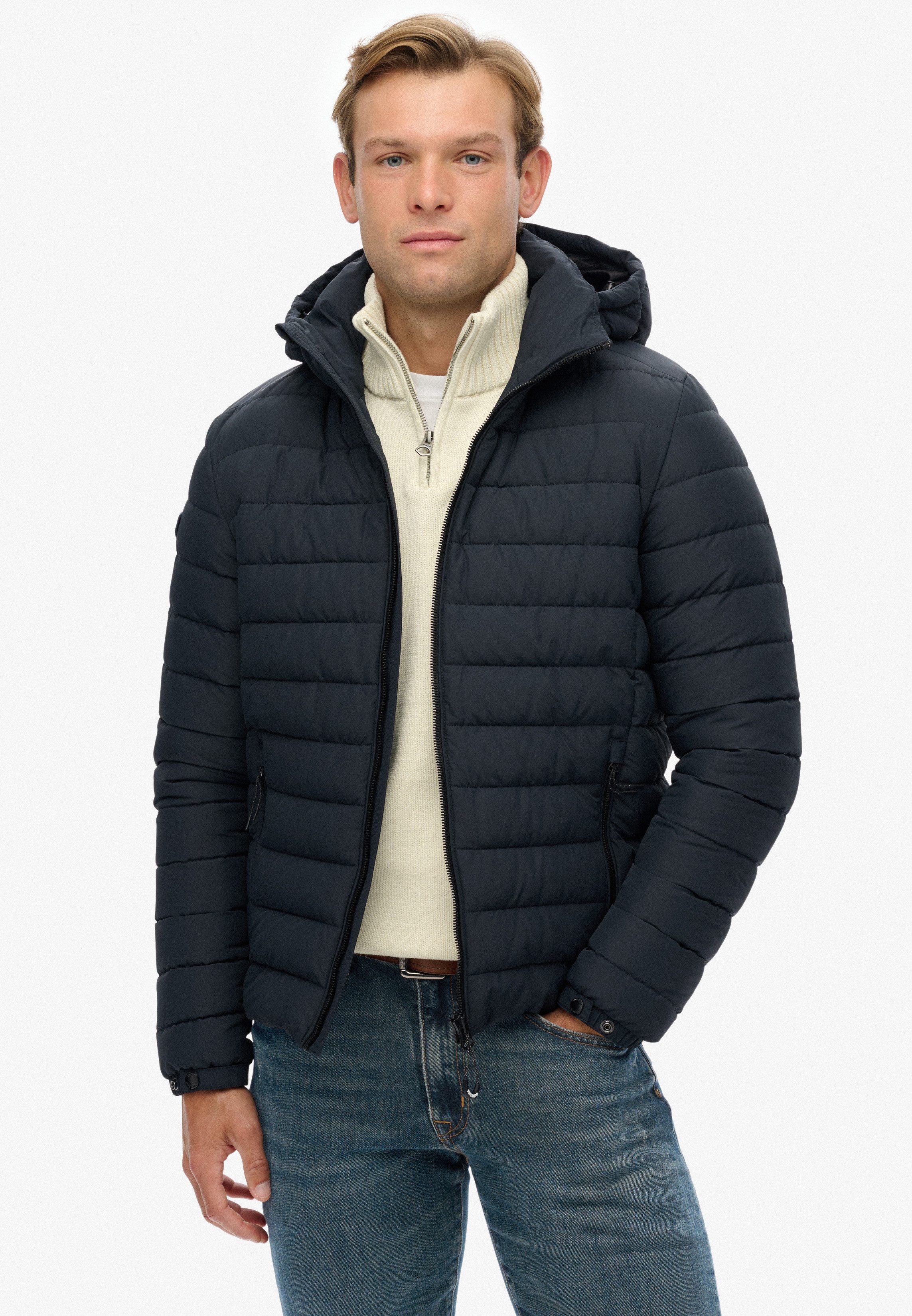 Superdry Gewatteerde jas HOODED FUJI PADDED JACKET
