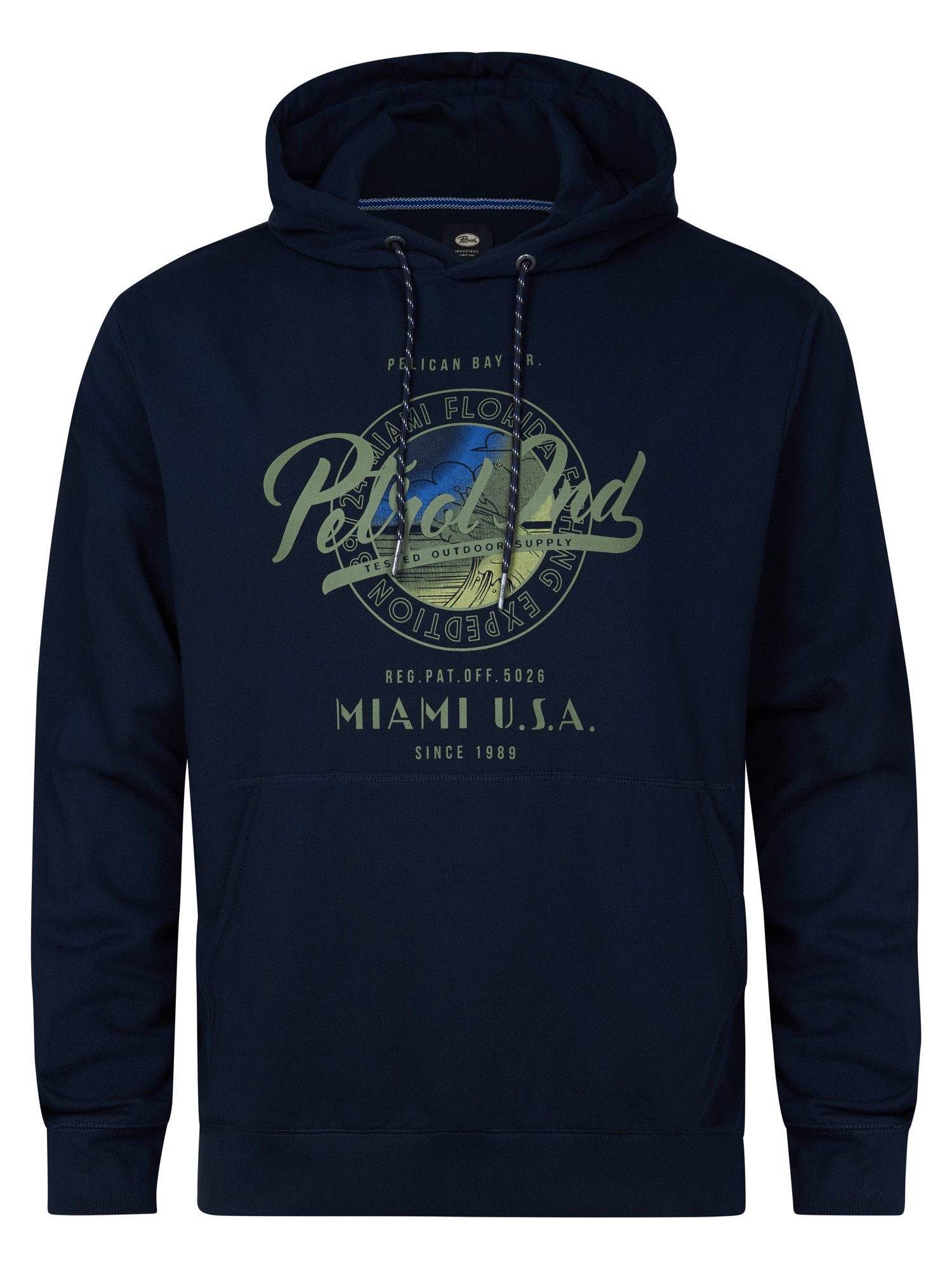 Petrol Industries Hoodie met logoprint