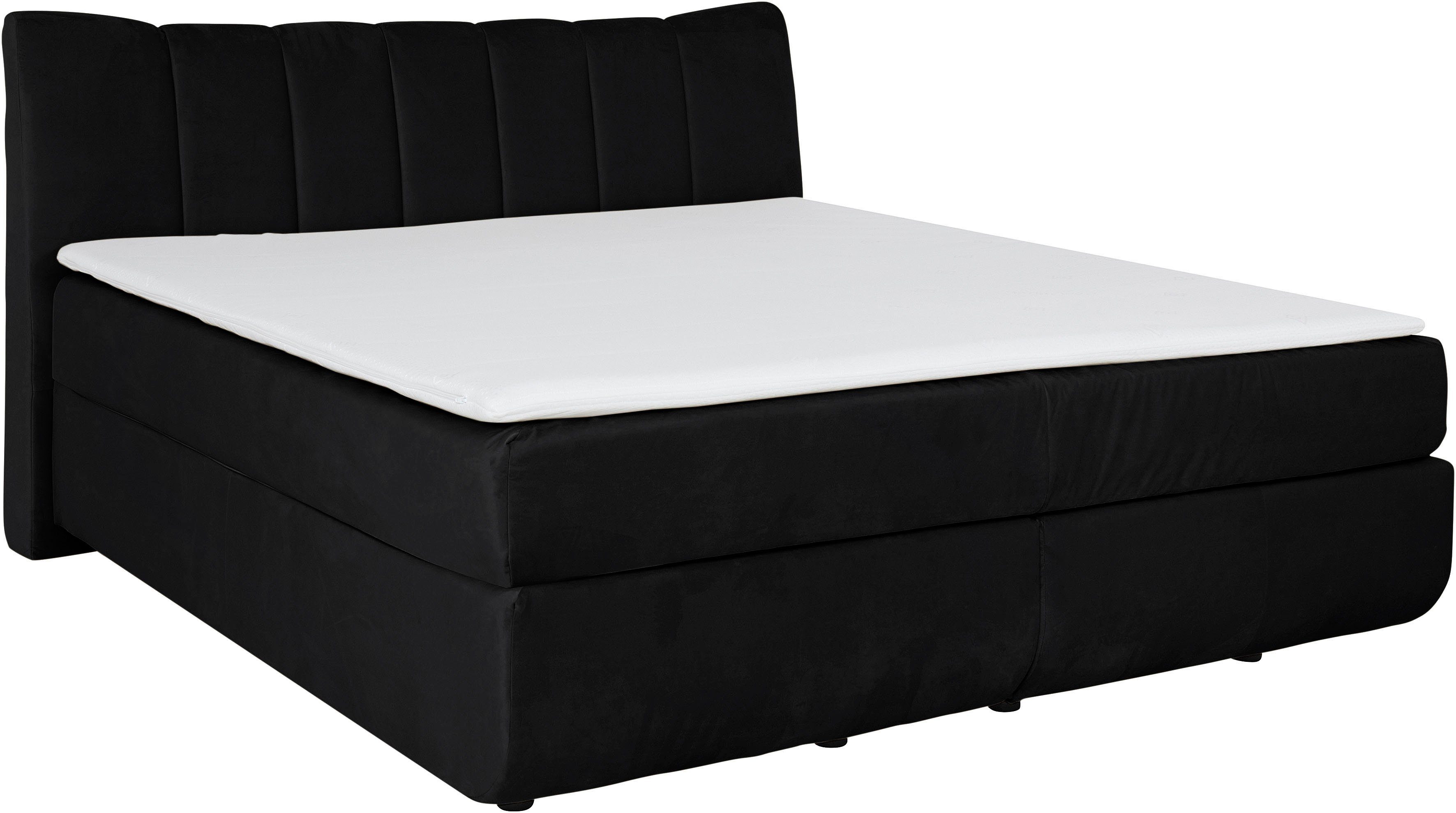Leonique Boxspring Océane Los van de vloer- werkt vrijzwevend, verschillende hardheden (ook H4)