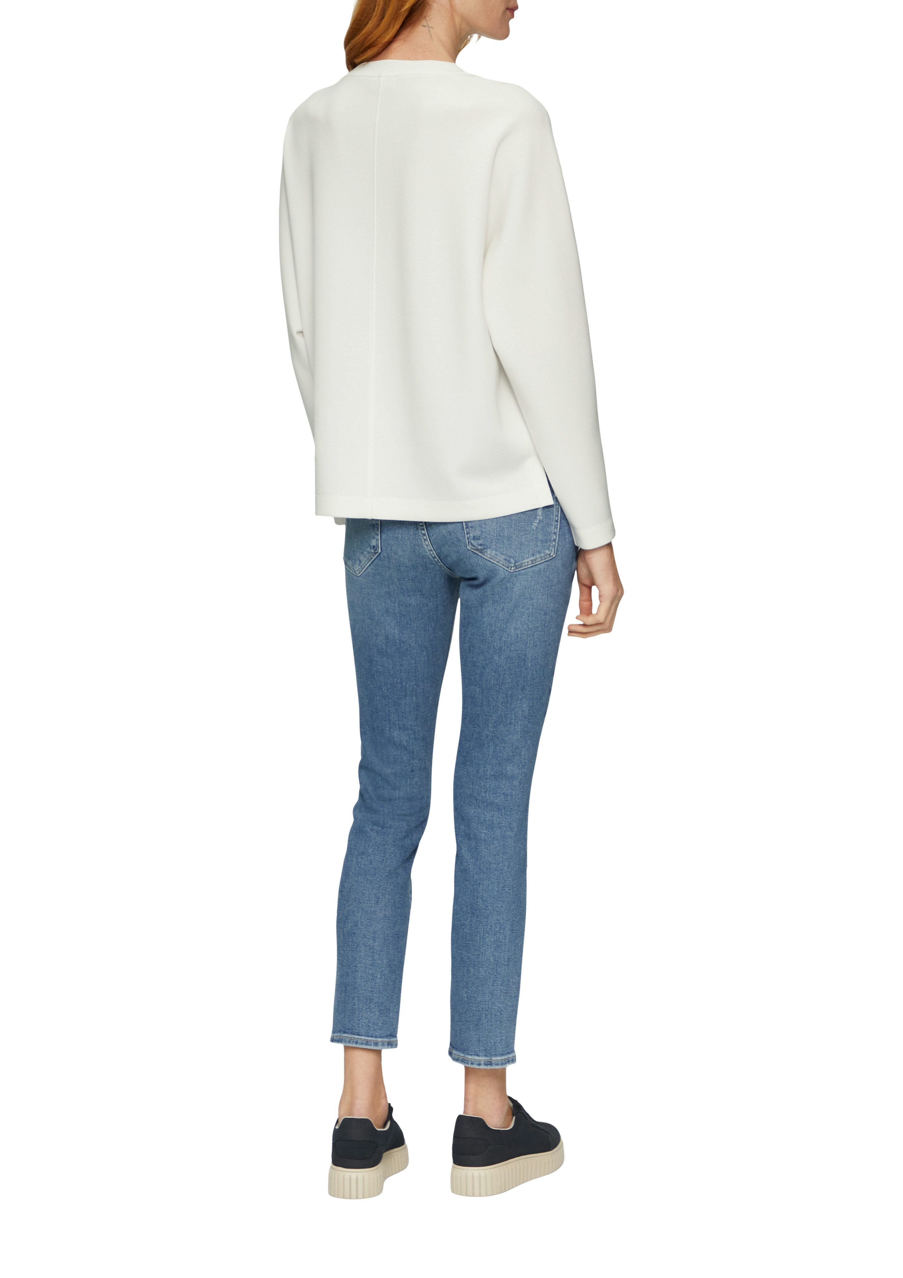 s.Oliver Sweatshirt met stretchaandeel