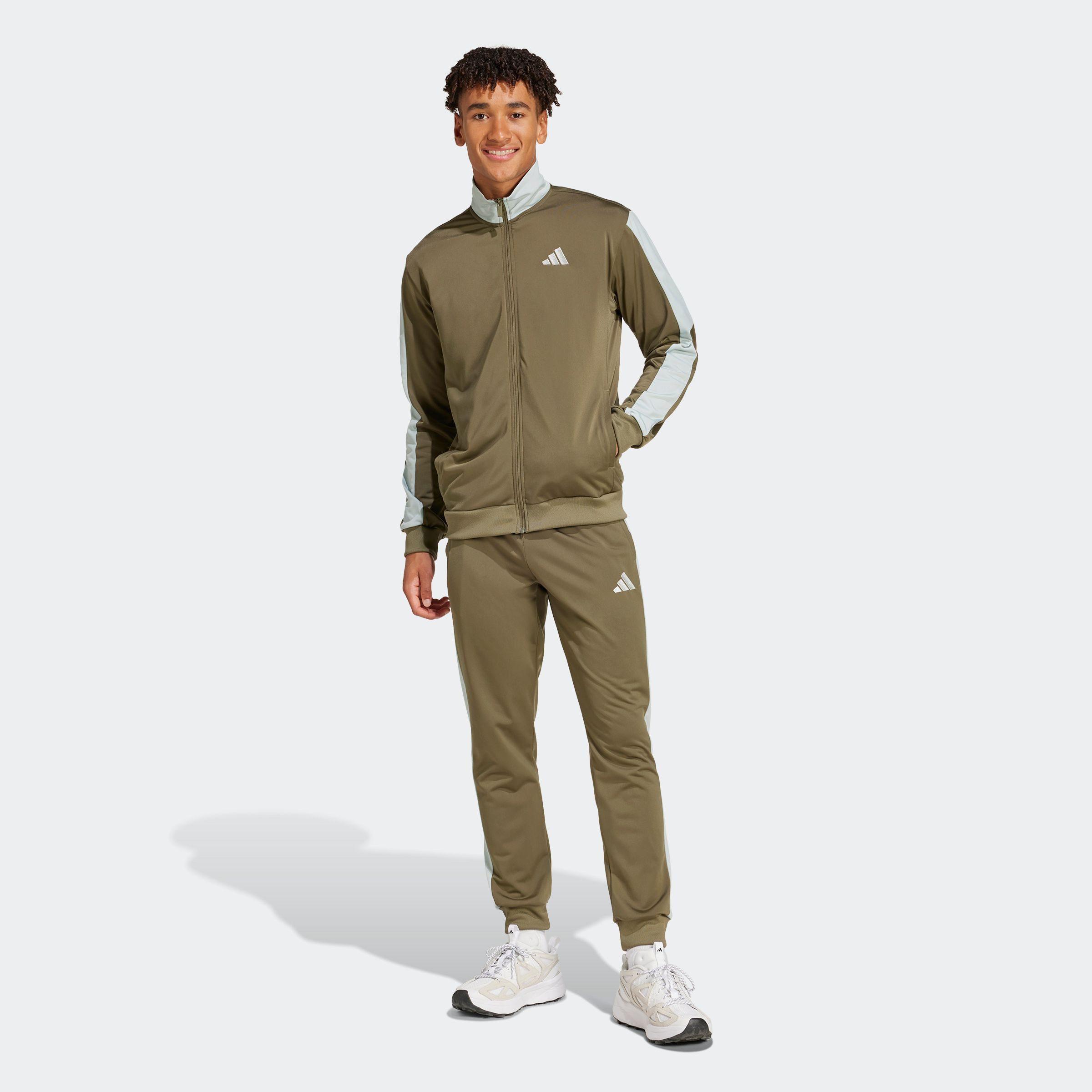 adidas Sportswear Trainingspak M TR CB TS (2-delig) heren trainingspakken maat XXL groen
