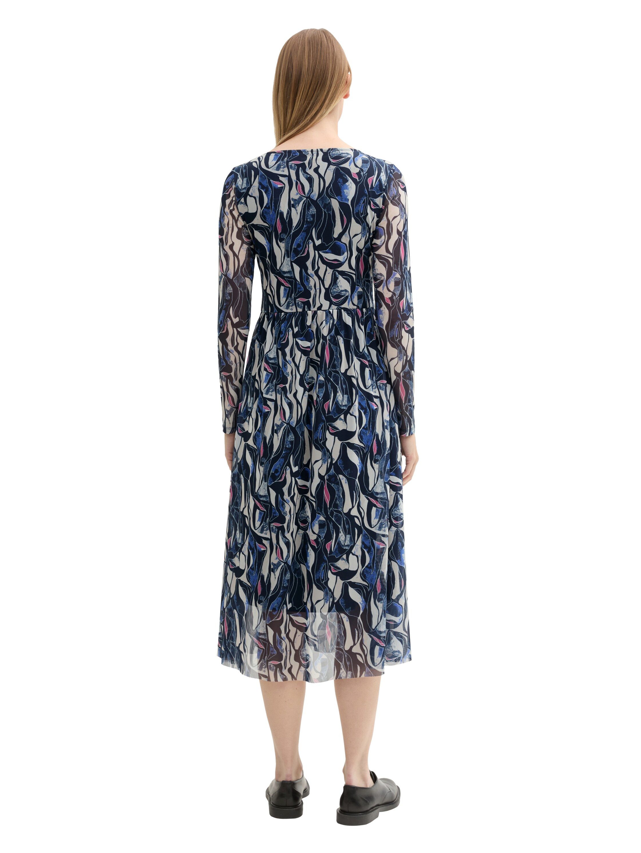 Tom Tailor Meshjurk met patroon