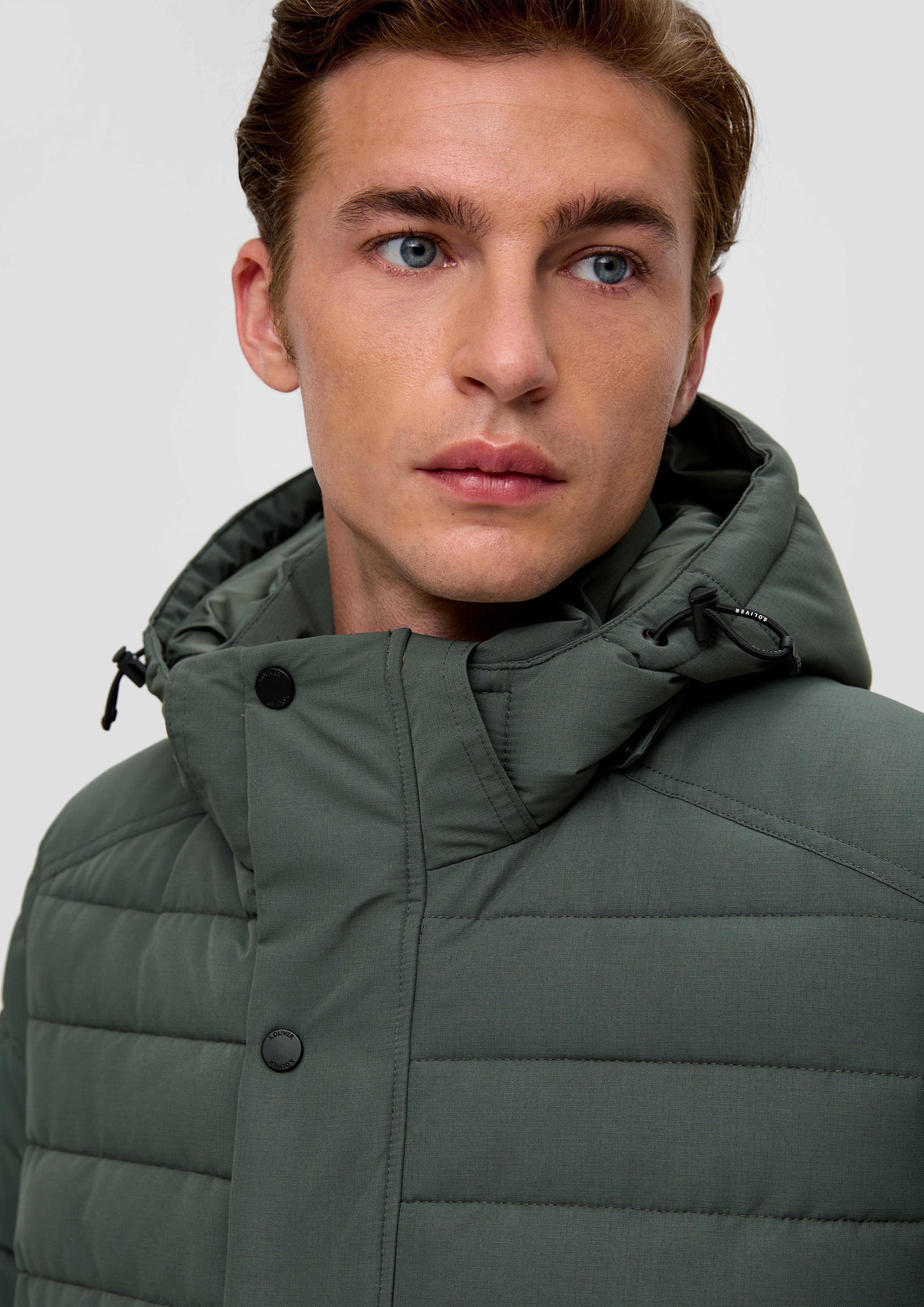s.Oliver Outdoorjack met label-patch op de arm