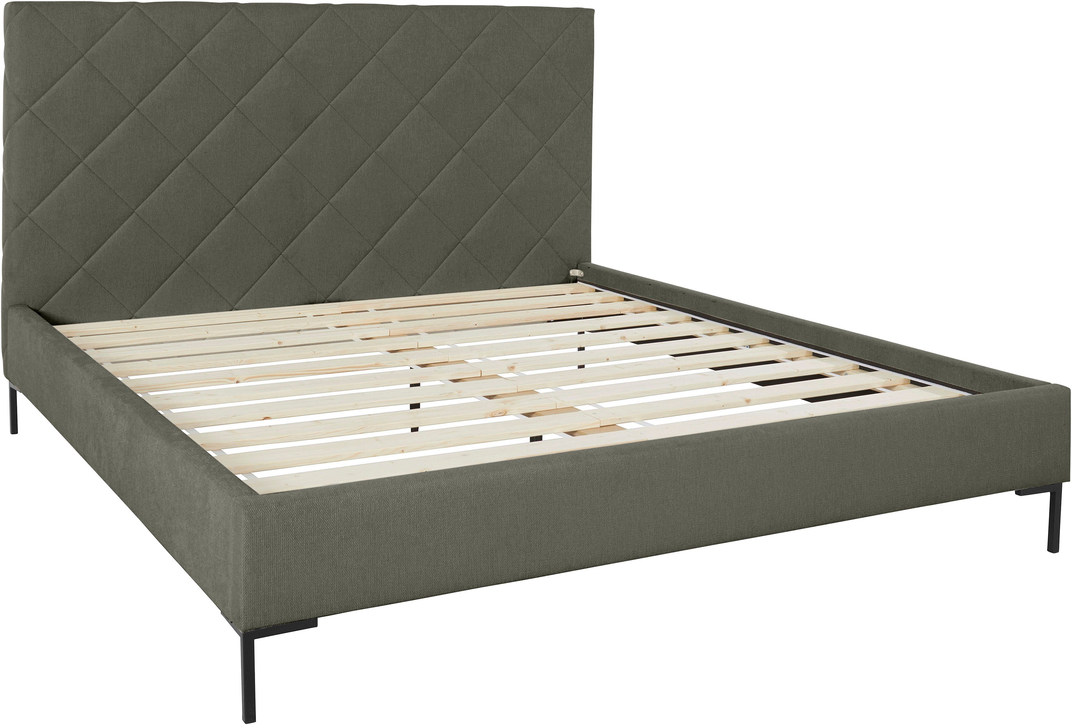 Guido Maria Kretschmer Home&Living Gestoffeerd bed CHARLOTT Modern bekleed bed met of zonder lattenbodem