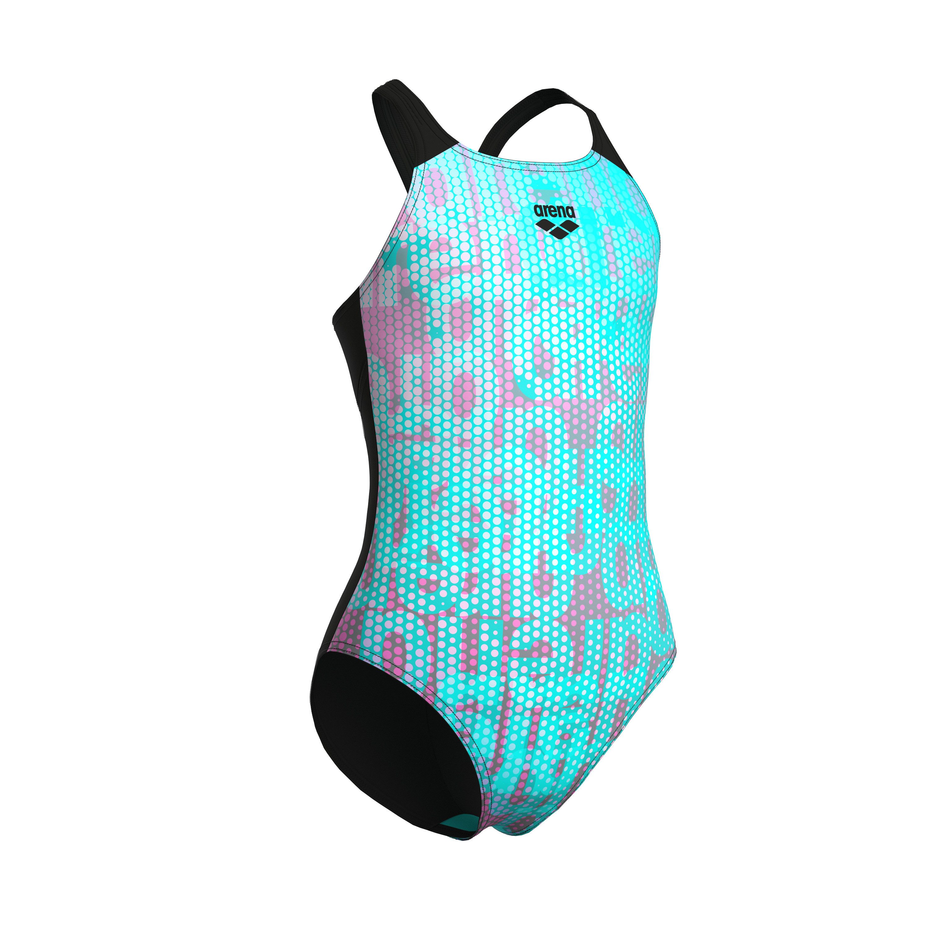 Arena Badpak G ARENA MULTI COLOURS BADPAK V BACK voor meisjes (1 stuk)