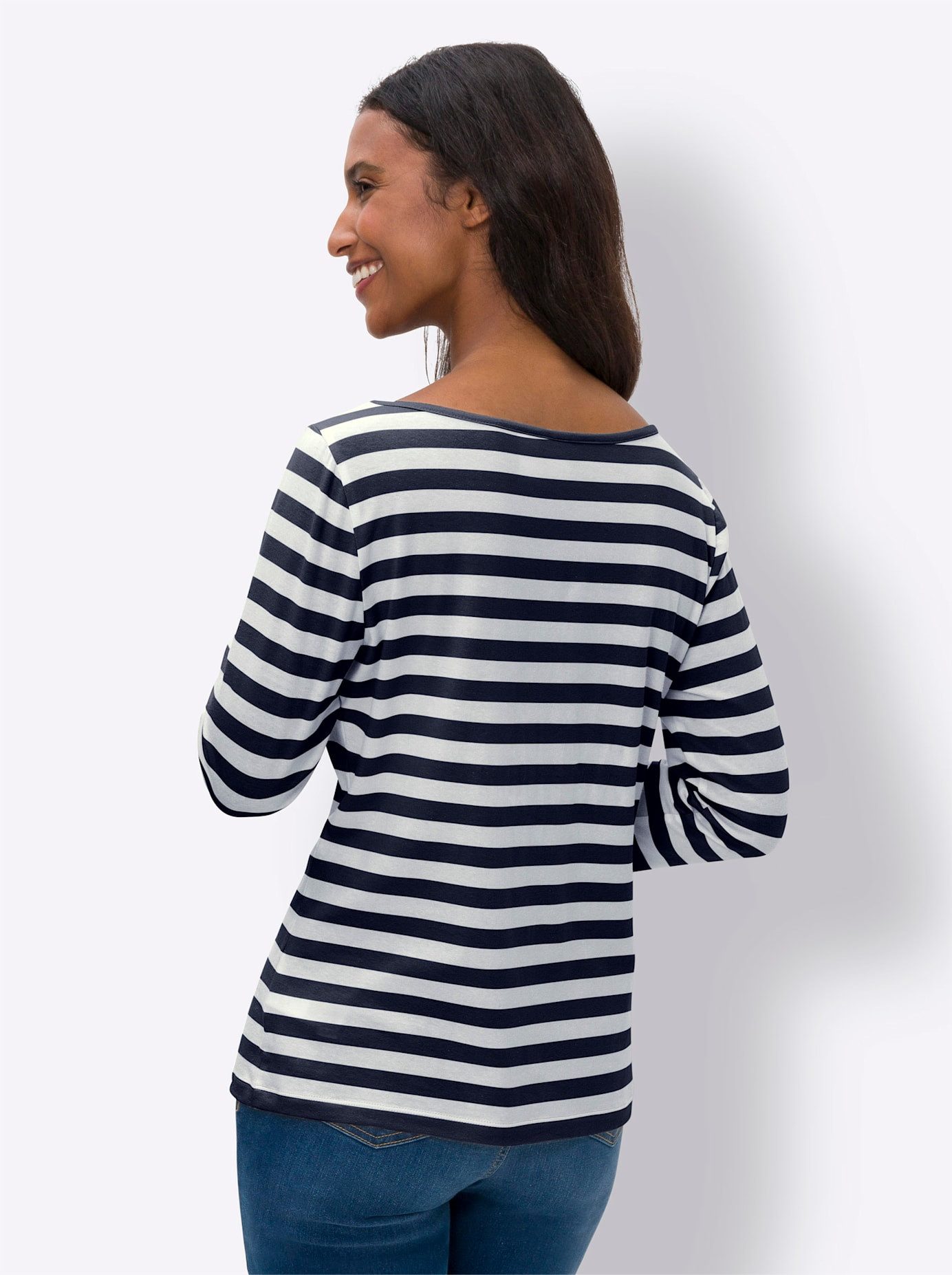 heine T-shirt Gestreept shirt (1-delig)