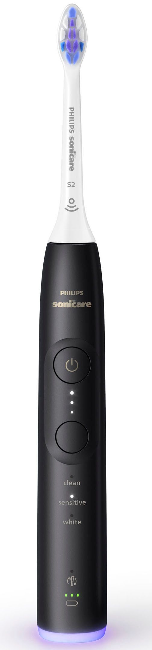 Philips Sonicare Elektrische tandenborstel Series 6500 HX7419/01 met drukcontrole, 3 intensiteitsniveaus, incl. oplader, reisetui