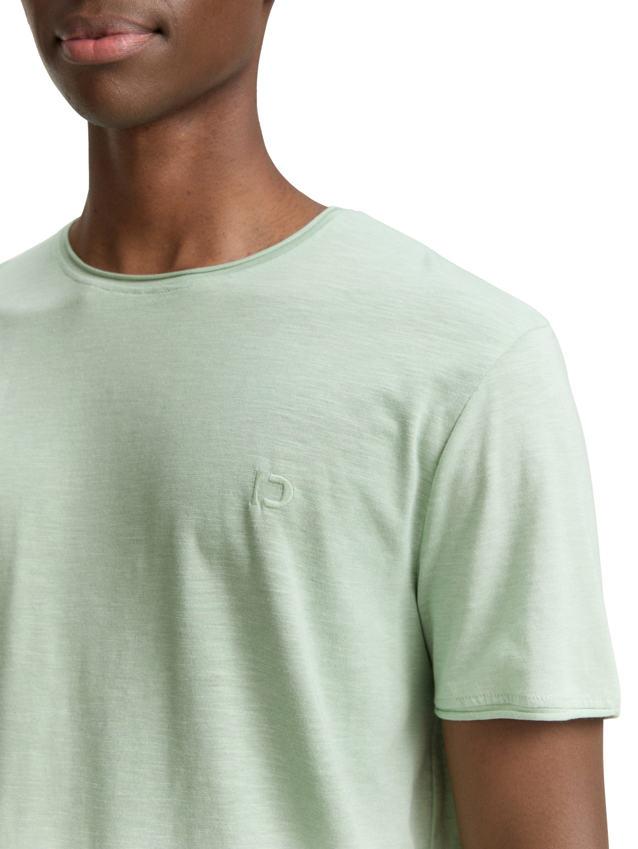 Tom Tailor Denim T-shirt in gemêleerde look