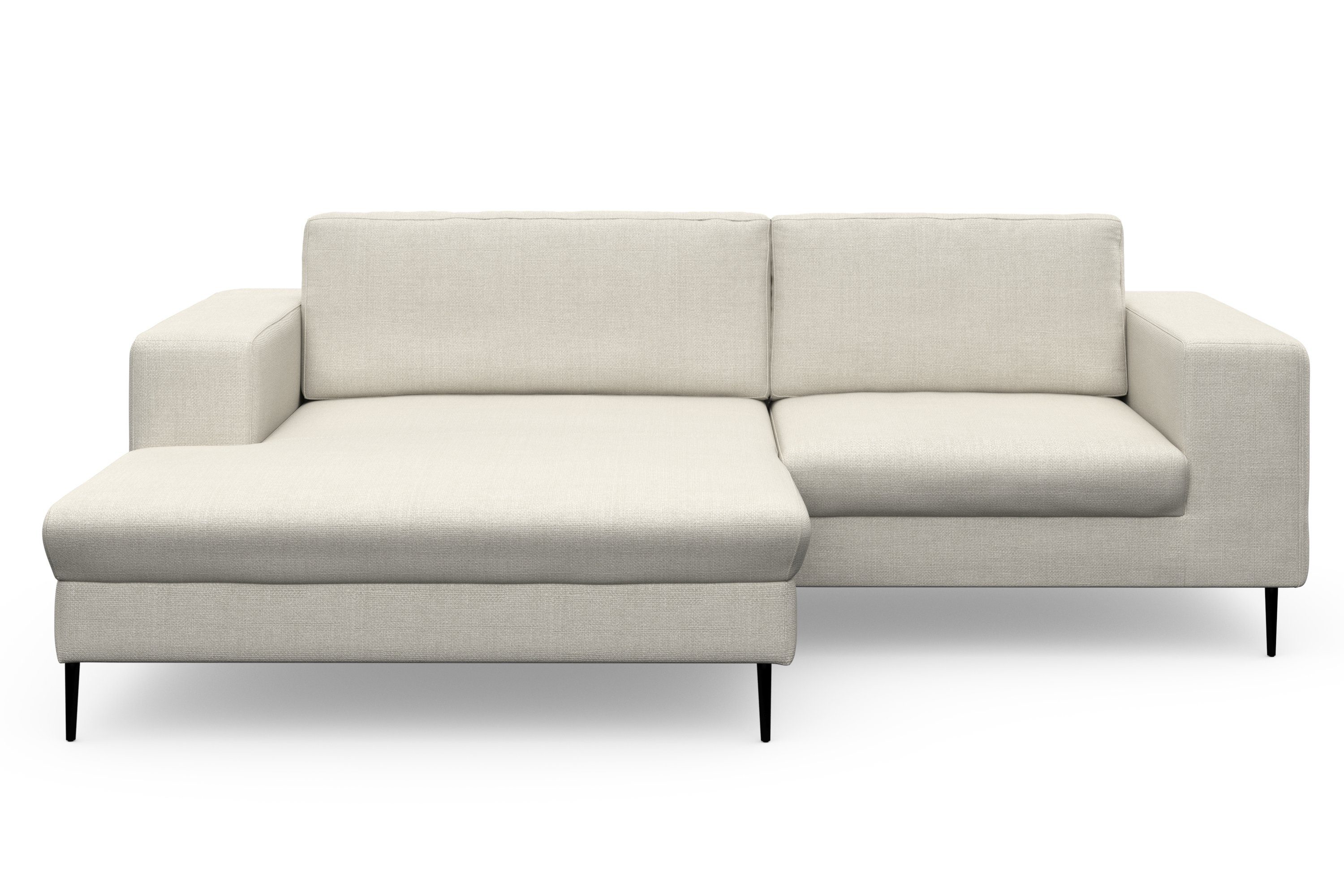 DOMO collection Hoekbank Modica compact en elegant, breedte 244, L-vorm