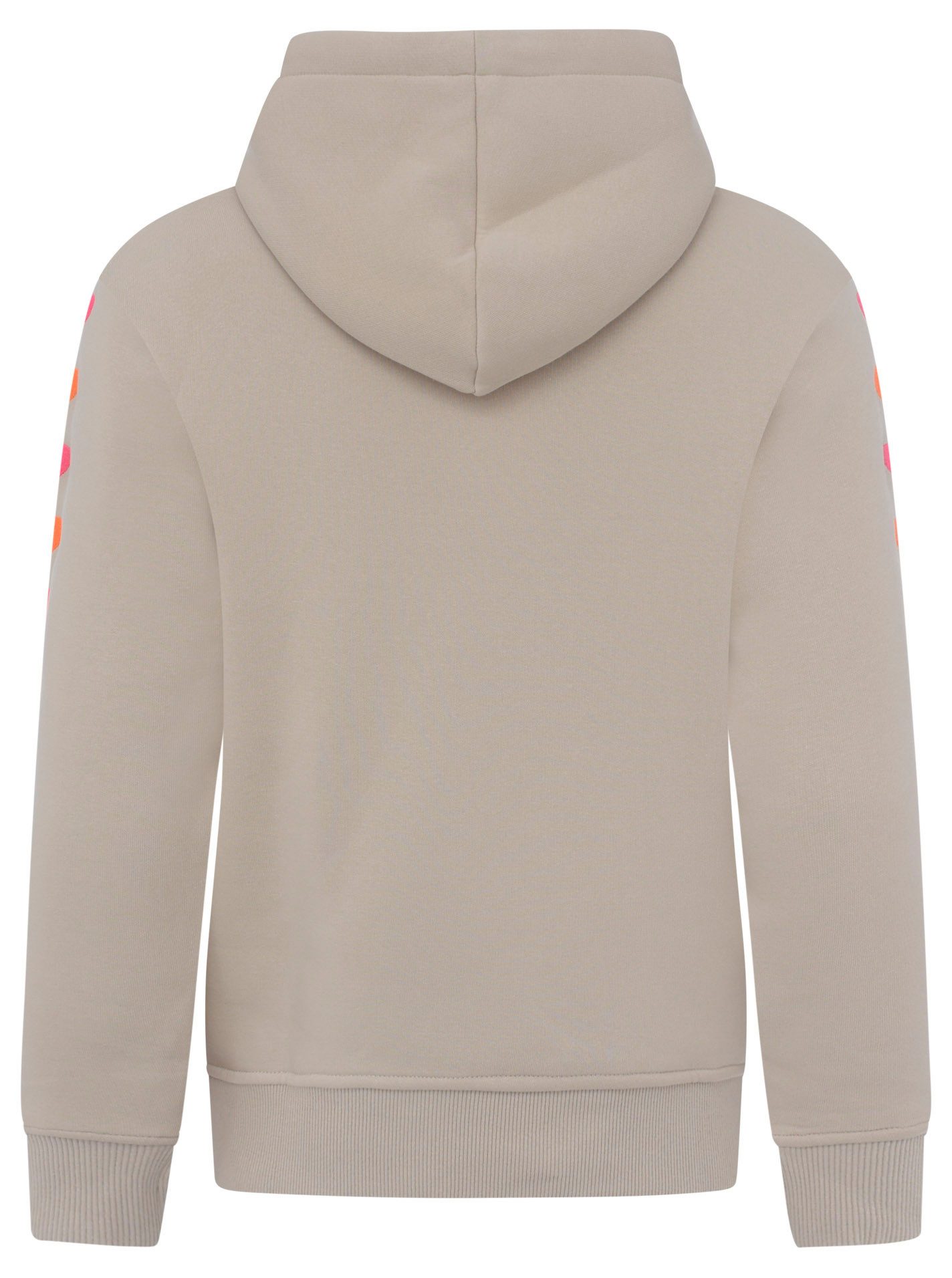 Zwillingsherz Hoodie "Hearts & Love" met geborduurde harten op de arm en kangoeroezak