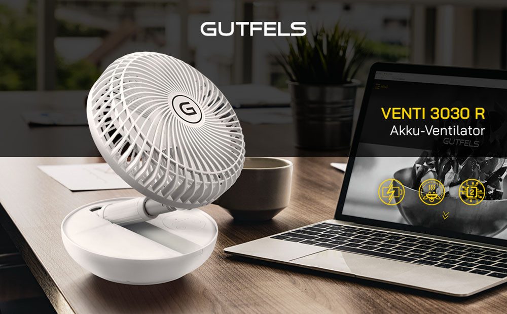 Gutfels Tafelventilator »VENTI 3030 R«
