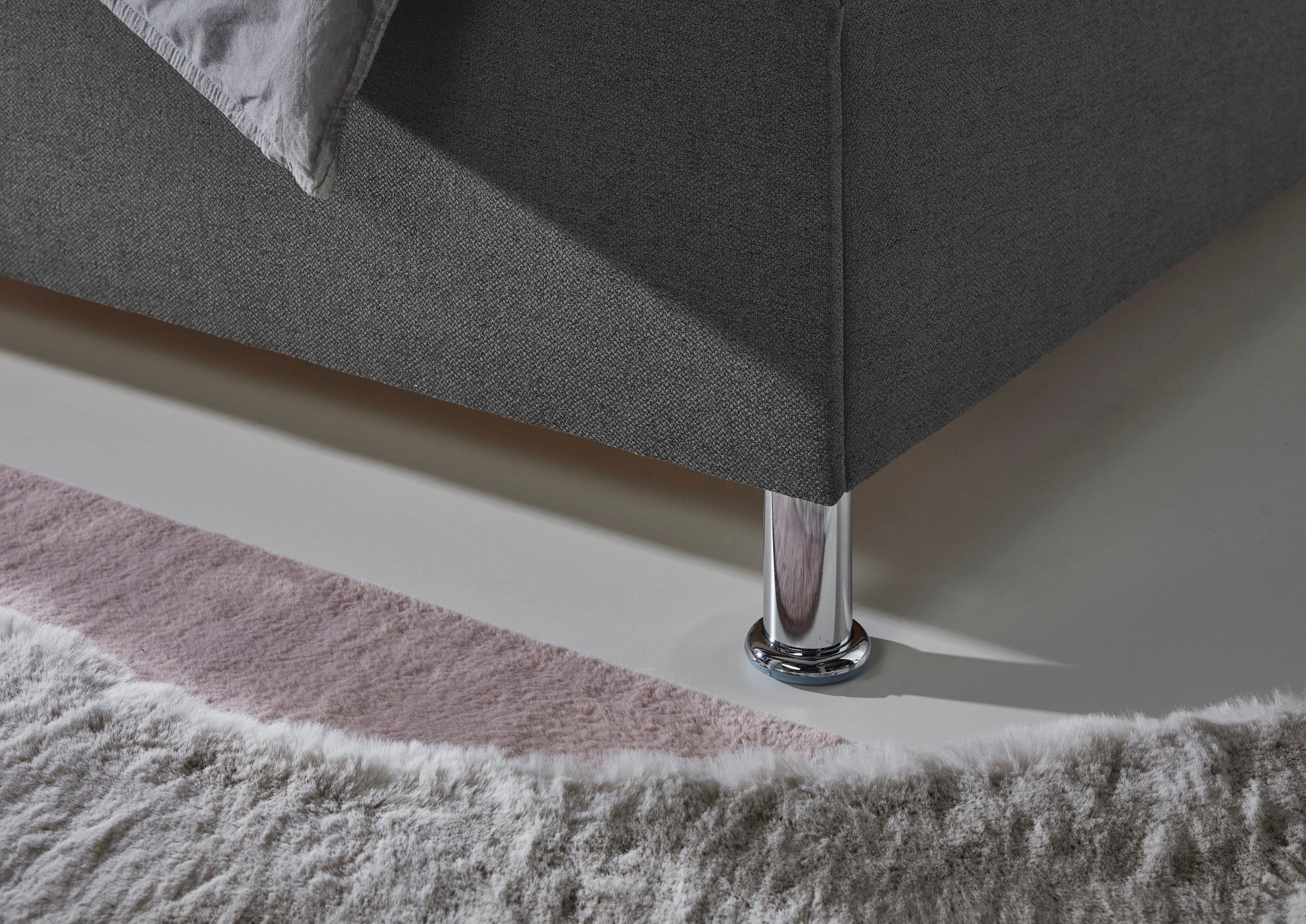 INOSIGN Boxspring Fergus met bedkist, incl. topmatras