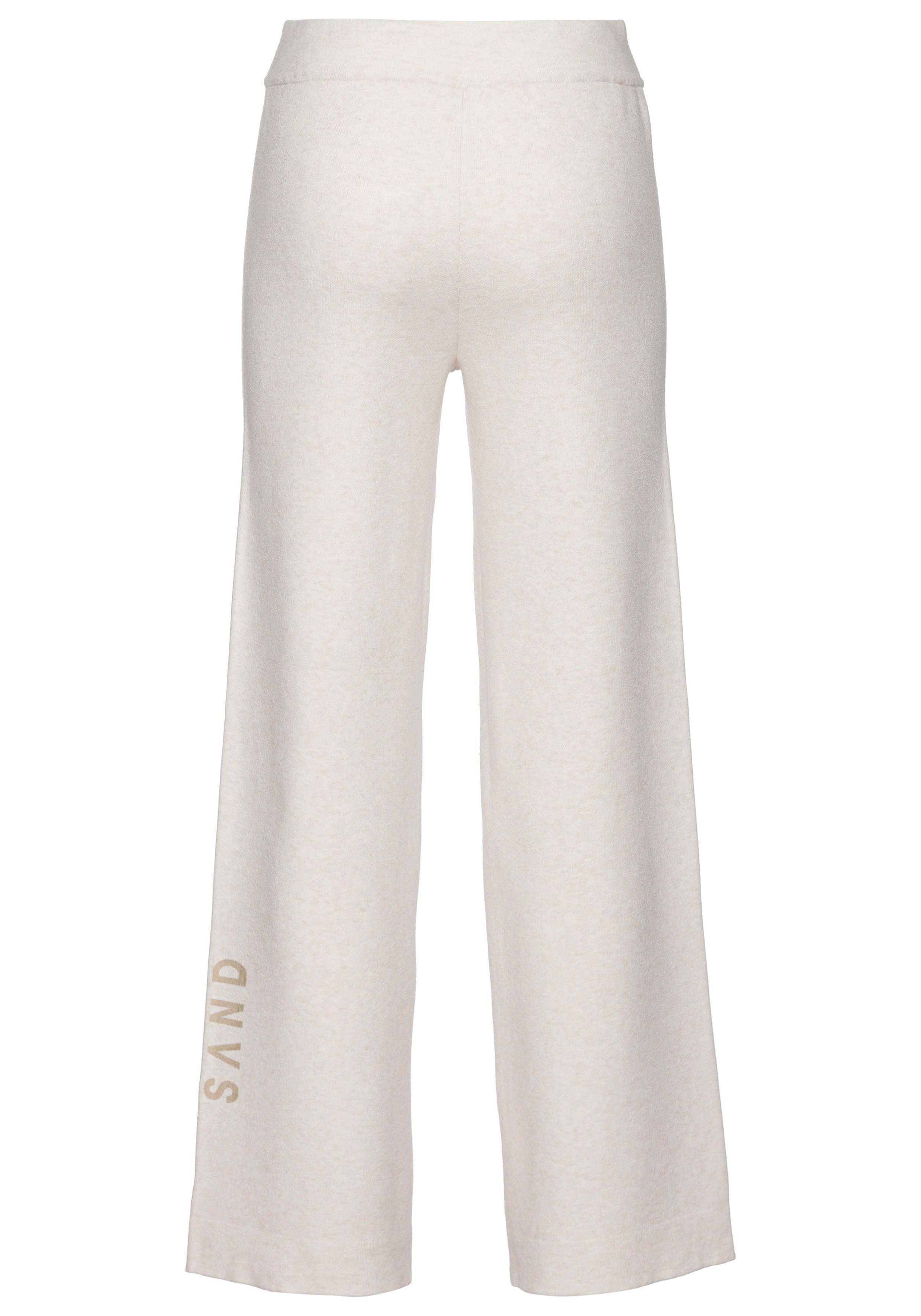 Elbsand Tricotbroek Loungebroek, relaxbroek van zacht hoogwaardig breiwerk, loungewear
