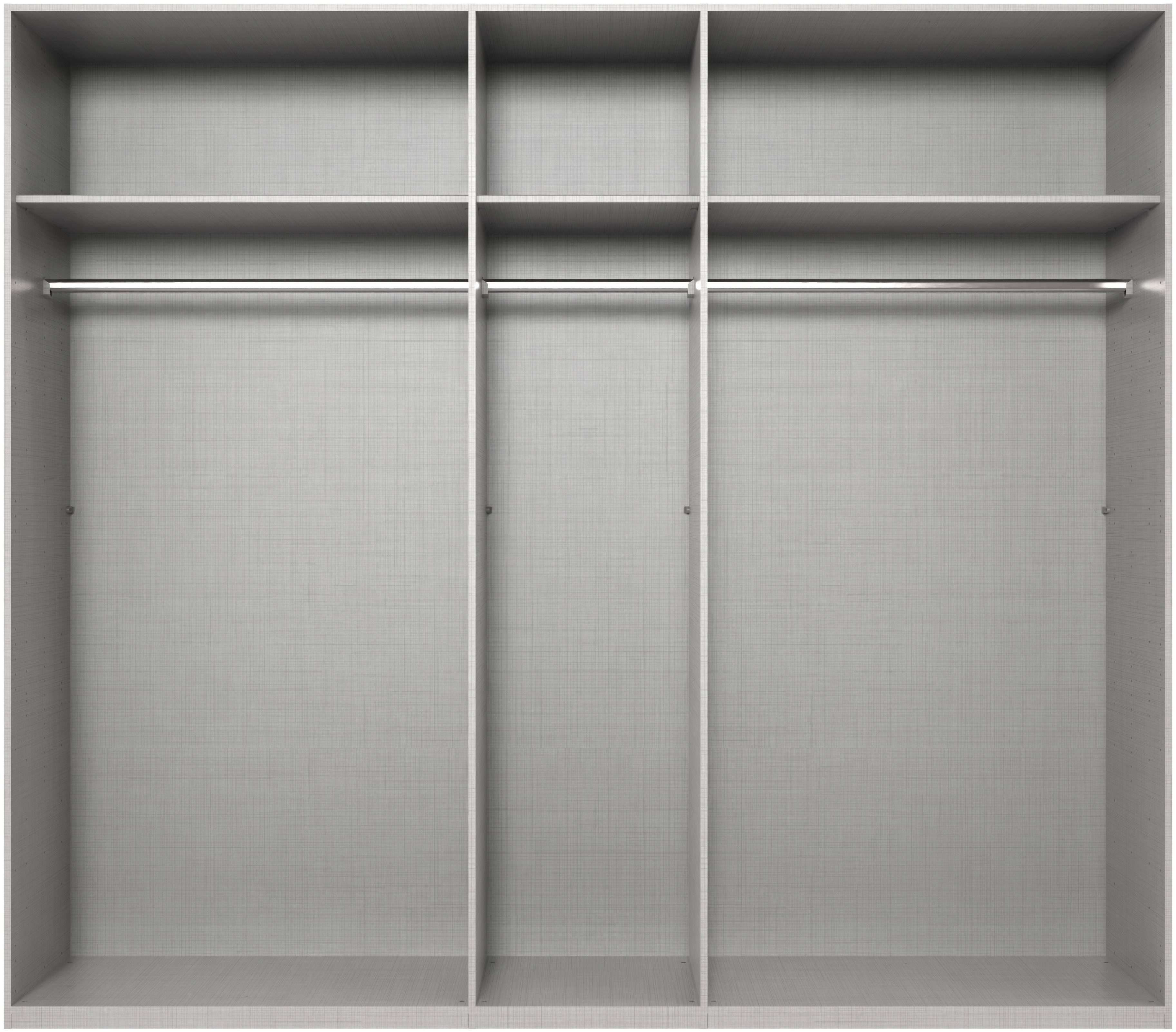 Wimex Draaideurkast Rimini by fresh to go, kledingkast met spiegel, metalen handgrepen