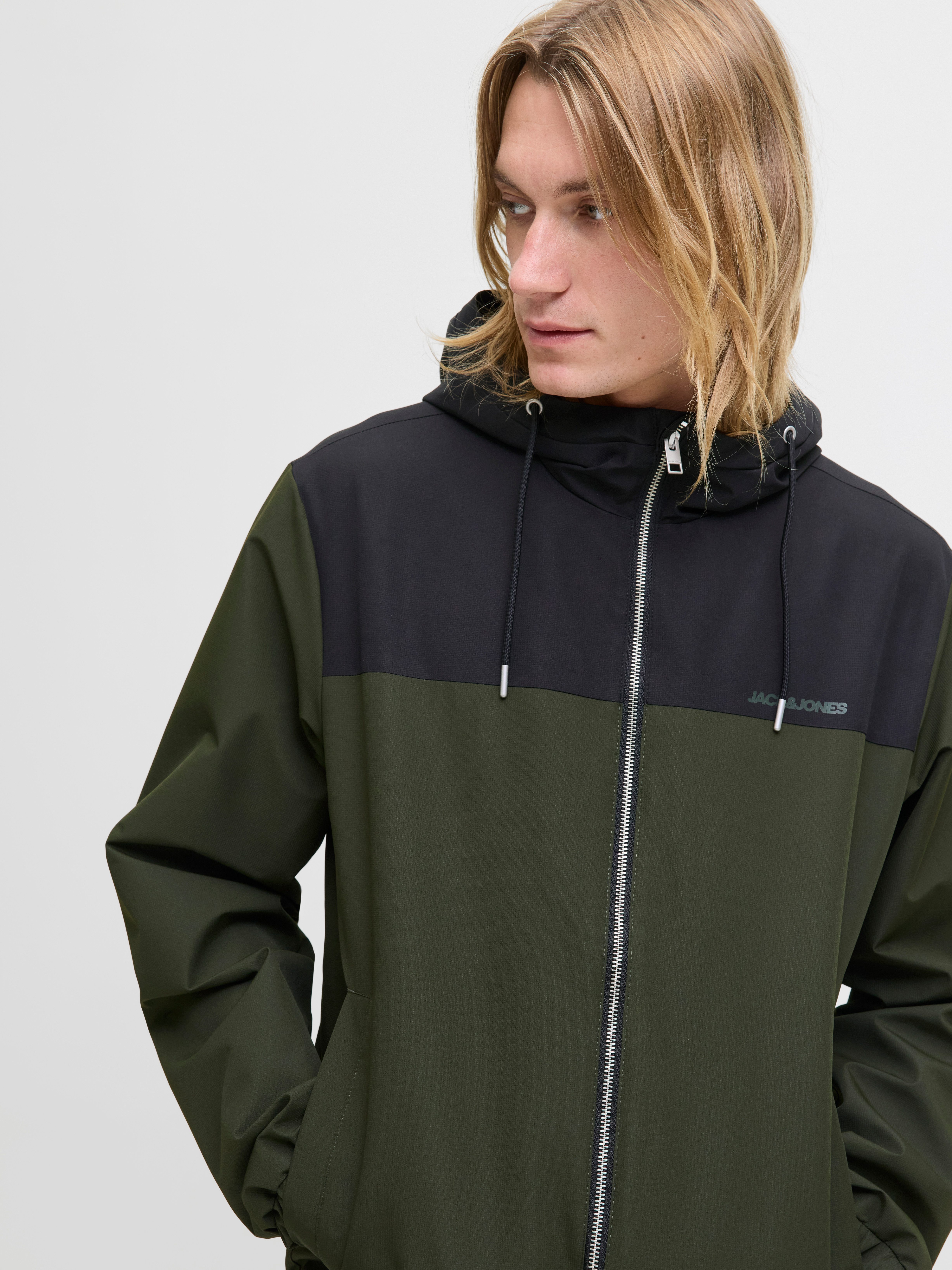 Jack & Jones Blouson JJELEGACY LIGHT JACKET HOOD NOOS