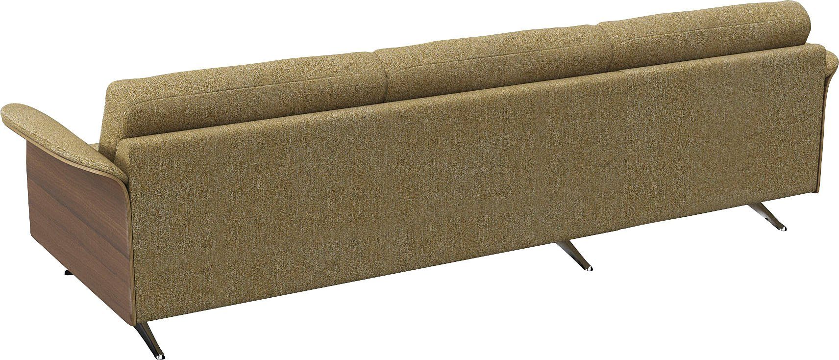FLEXLUX Hoekbank Glow, super comfortabel door hoogwaardige zitconstructie met binnenvering, L-vorm