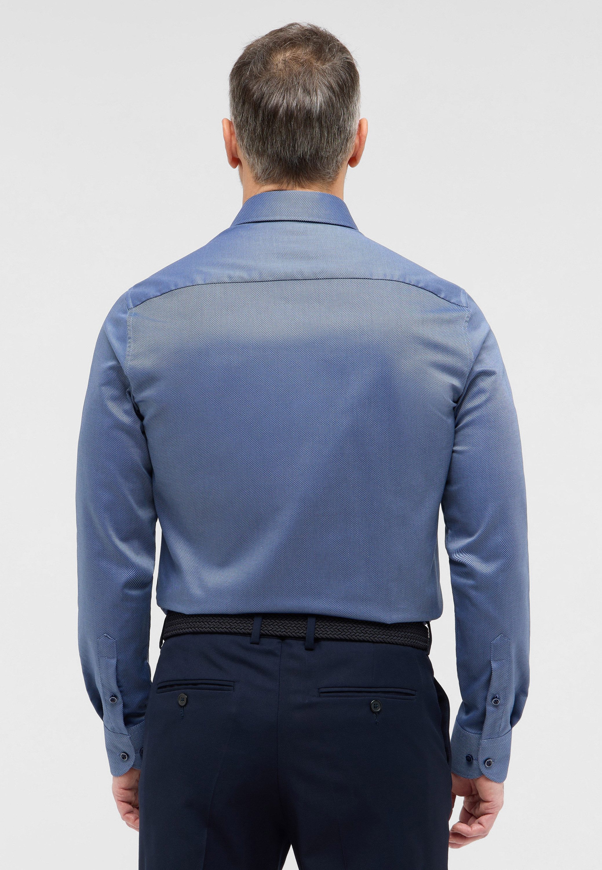 Eterna Overhemd met lange mouwen Slim fit NON IRON (strijkvrij)