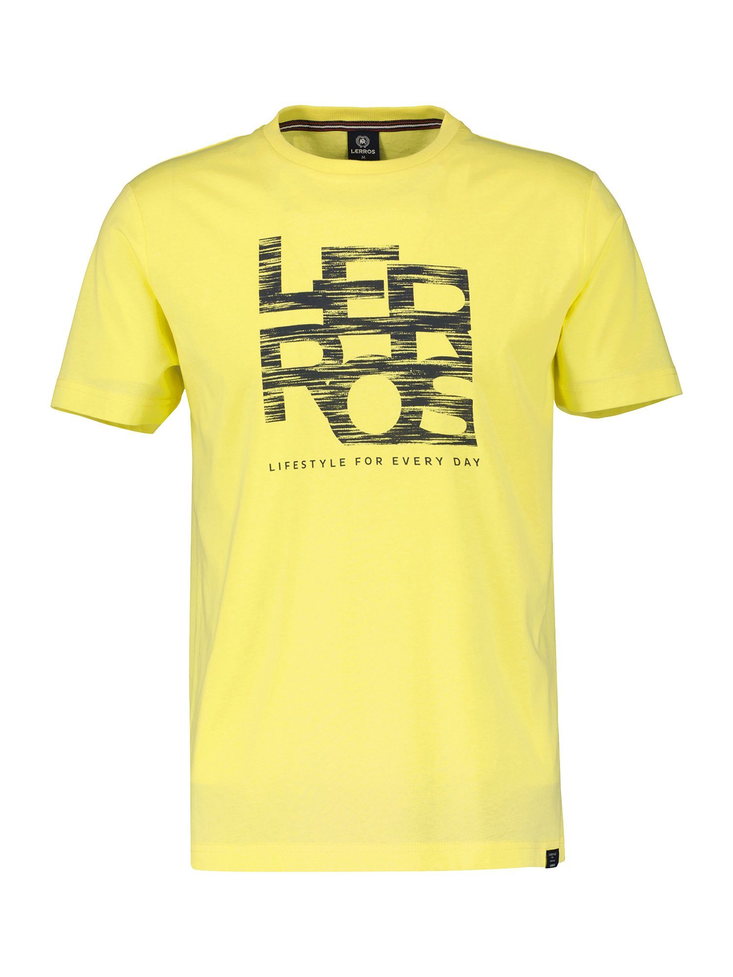 Lerros T-shirt LERROS T-shirt met LERROS print