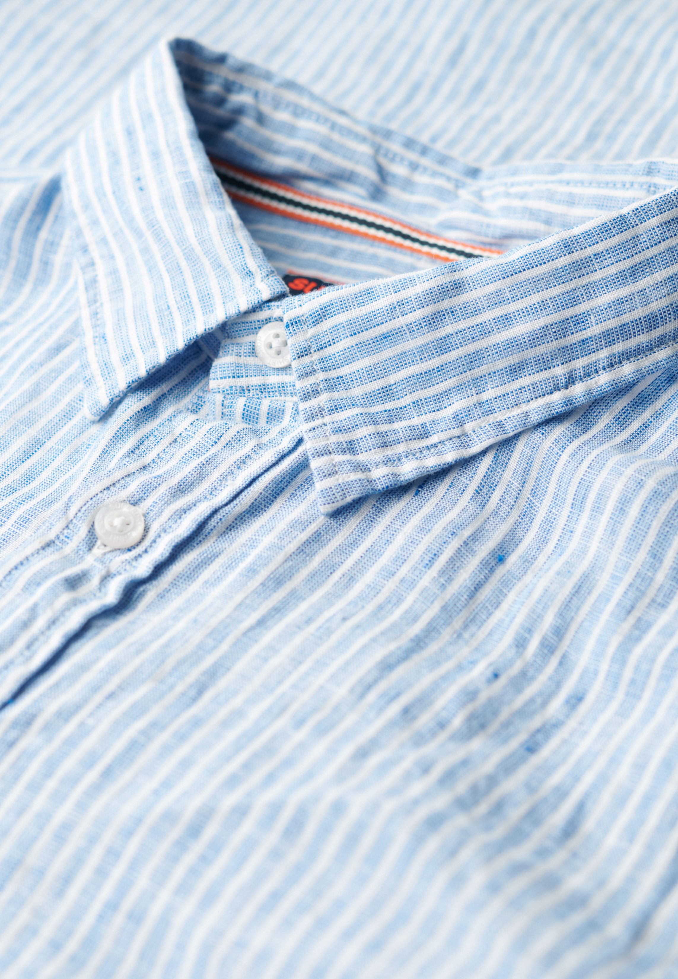 Superdry Overhemd met lange mouwen VACATION L/S LINEN SHIRT