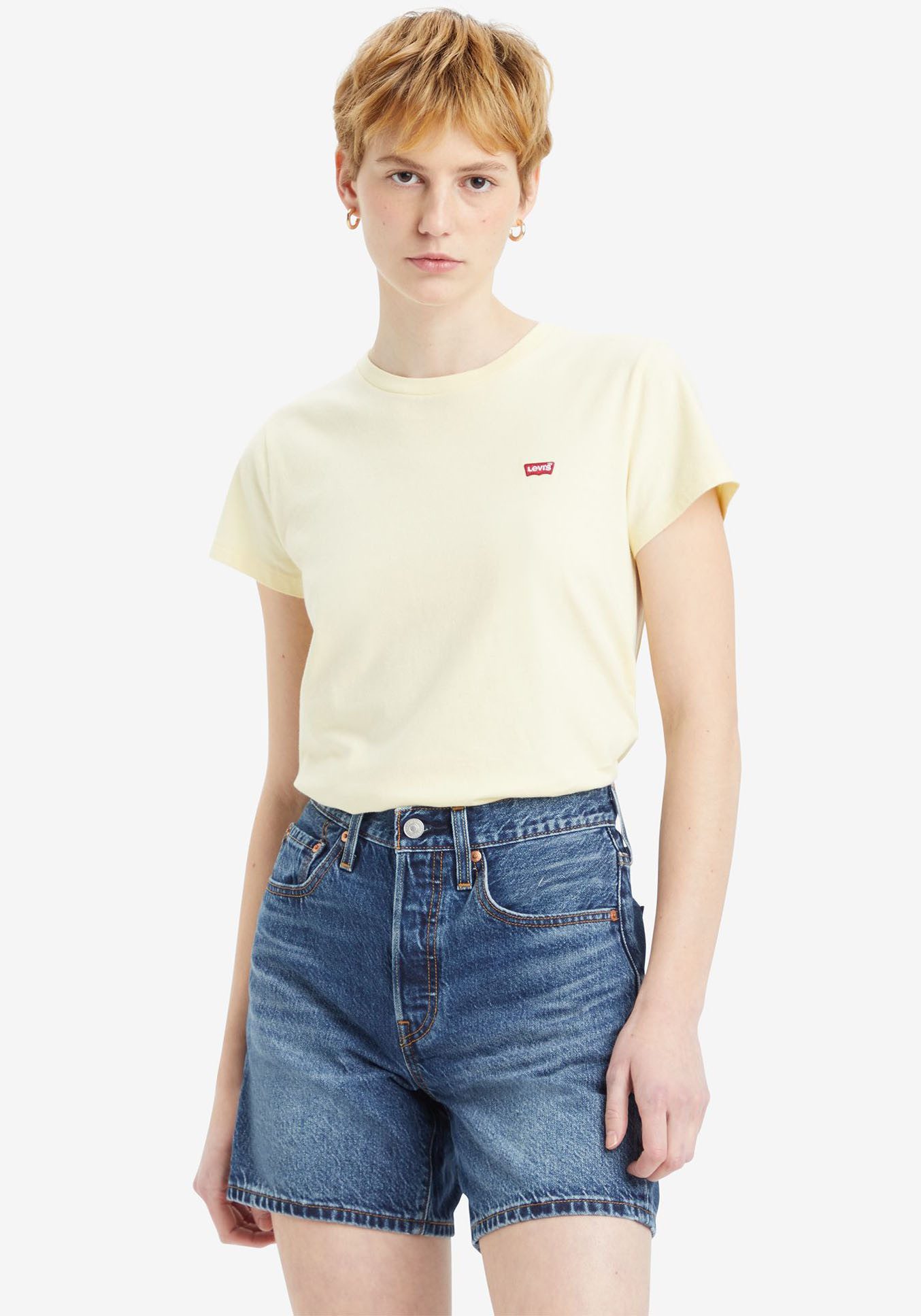 Levi's T-shirt TEE Minilogo met klein logoborduursel