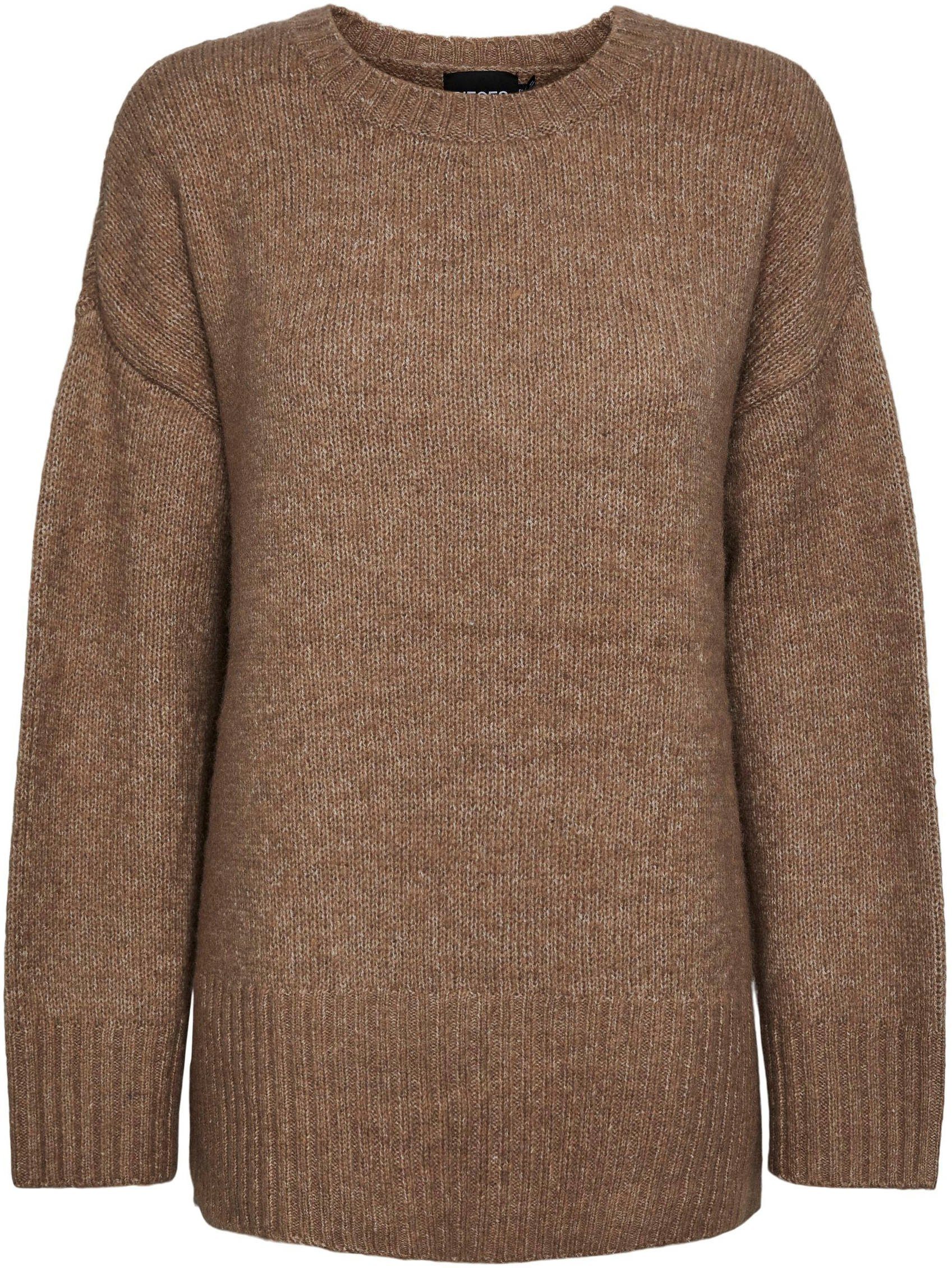 pieces Trui met ronde hals PCNANCY LS LOOSE O-NECK KNIT NOOS BC