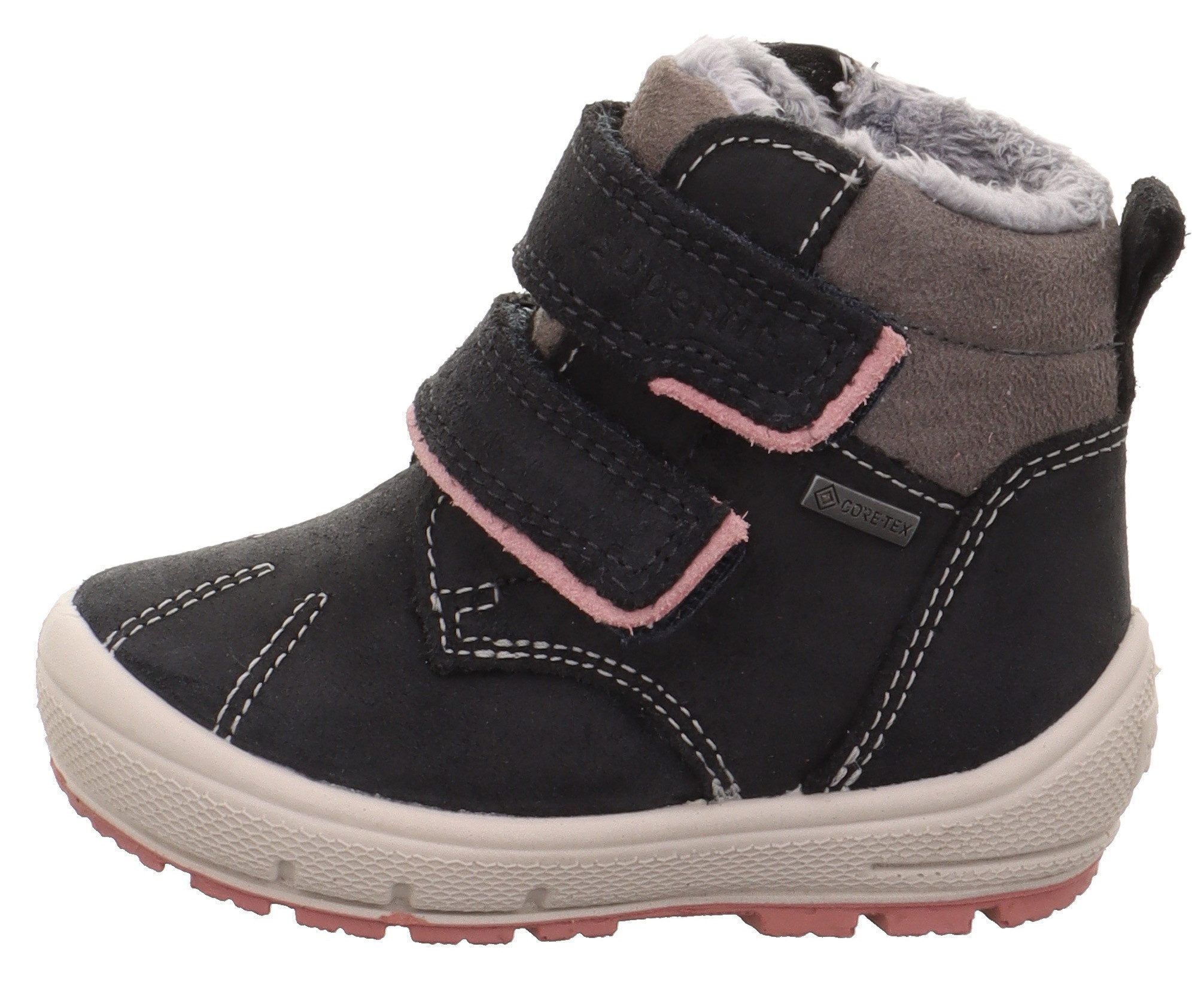 Superfit Klittenbandlaarzen GROOVY 2.0 WMS: gemiddeld sneeuwlaarzen, winterlaarzen, babystiefels met schapenwol