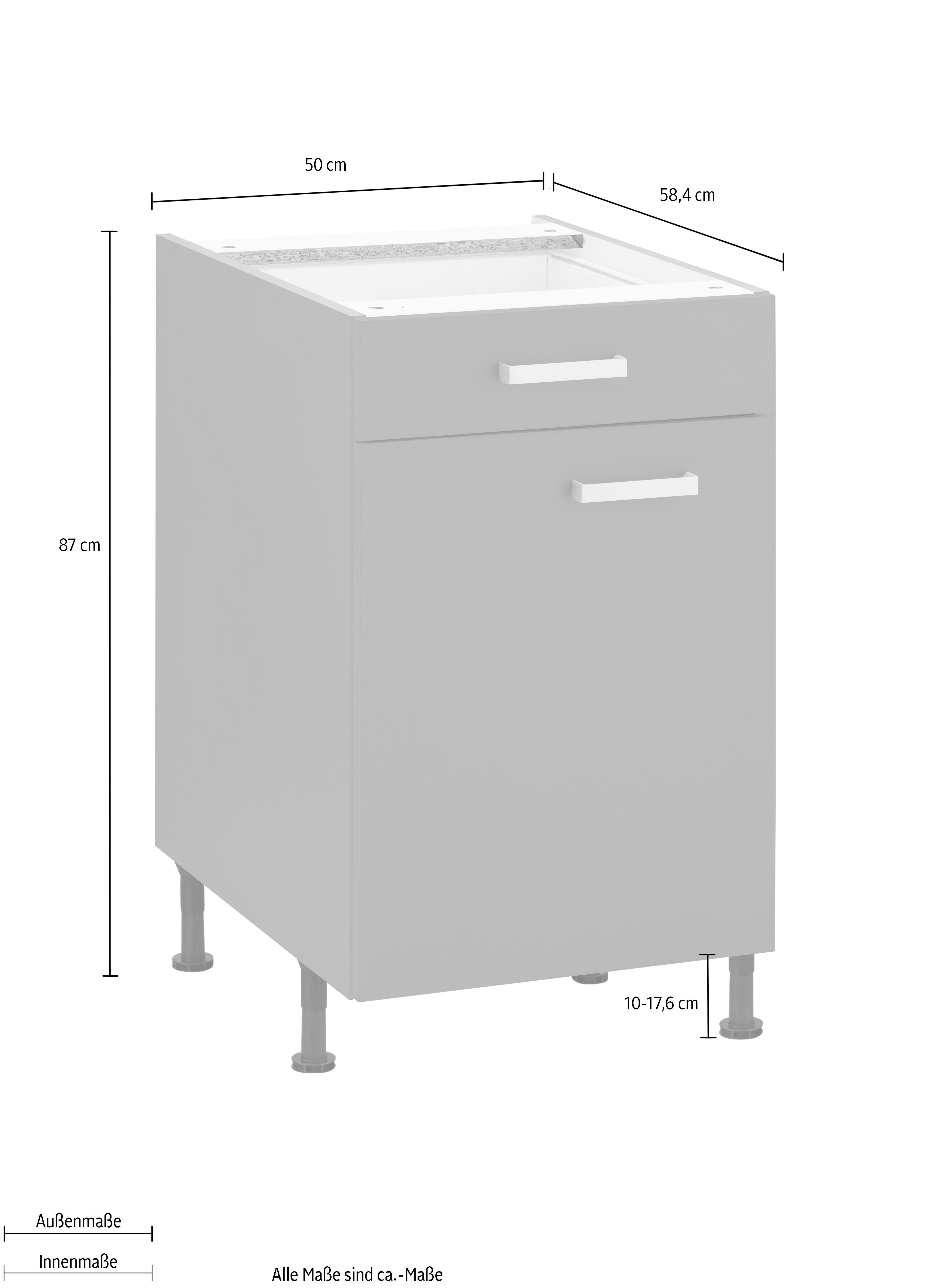 OPTIFIT Onderkast Parma Breedte 50 cm