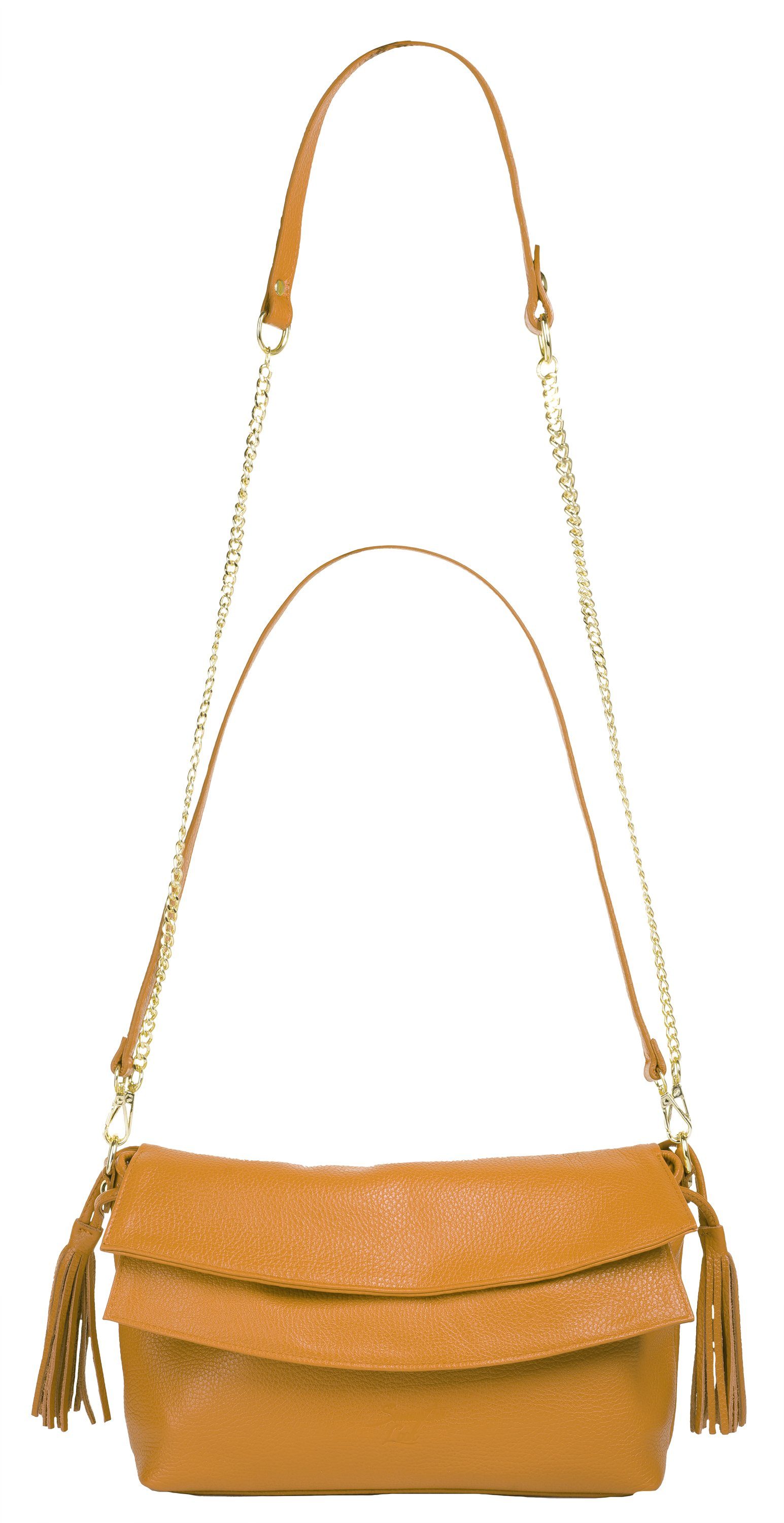 Samantha Look Schoudertas echt leer, made in italy