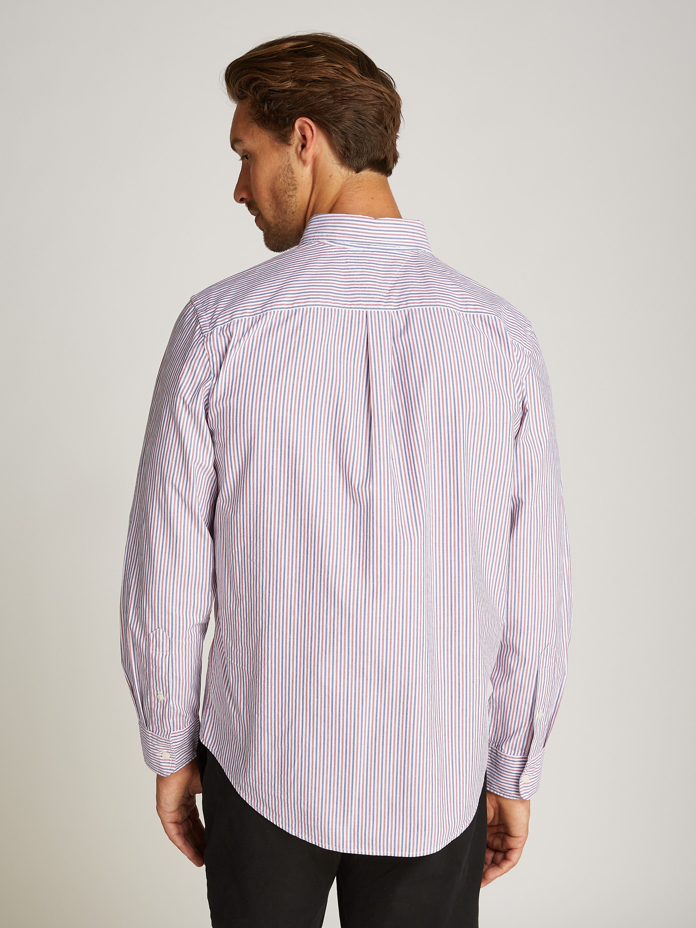 Tommy Hilfiger Overhemd met lange mouwen FLEX POPLIN CLASSIC STP RF SHIRT
