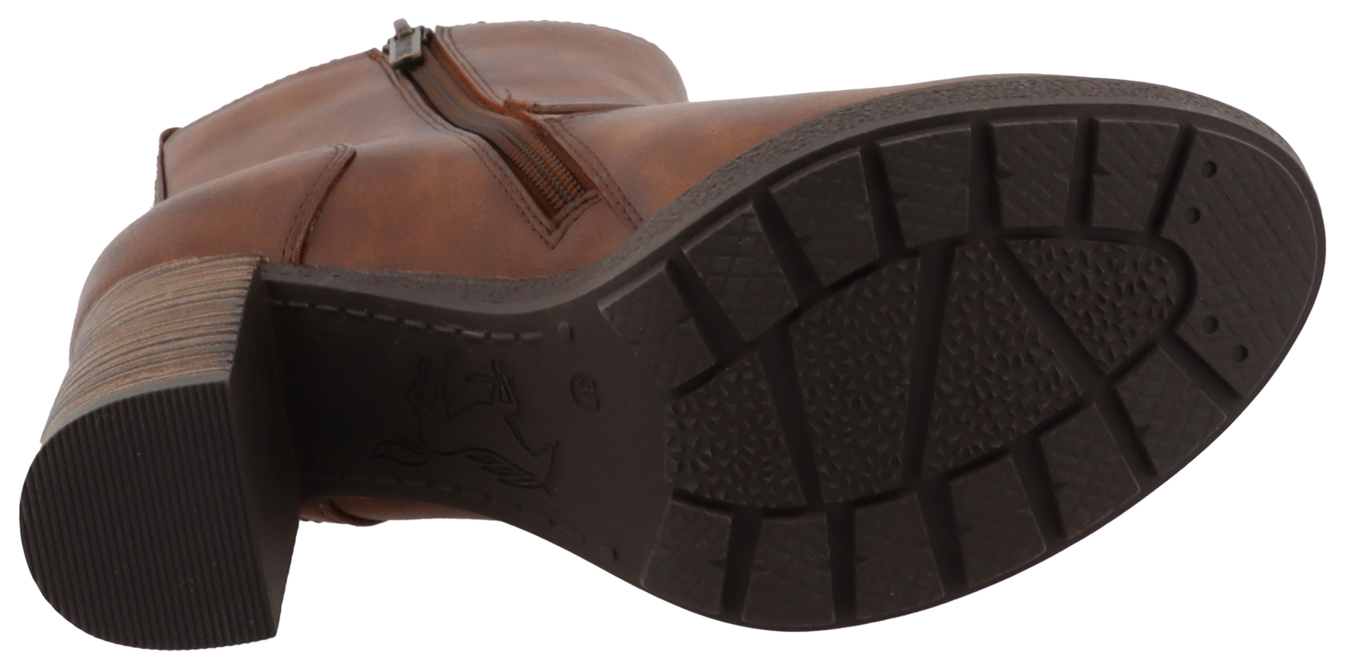 Mustang Shoes Winterlaarsjes Nana Laarzen, winterlaarsje met ritssluiting