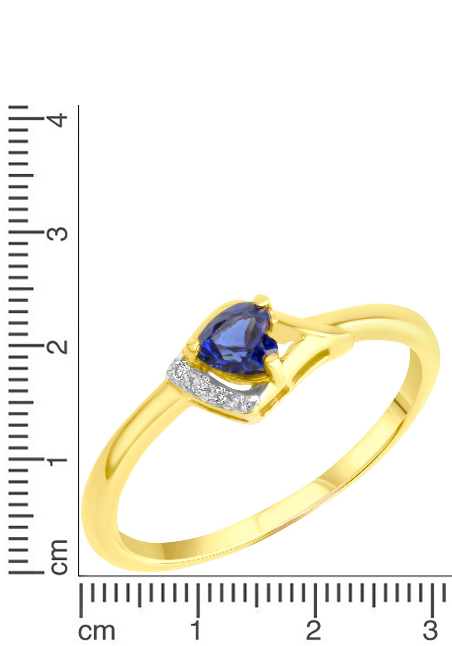 Firetti Ring Sieraad cadeau zilver 925 zilveren ring hart