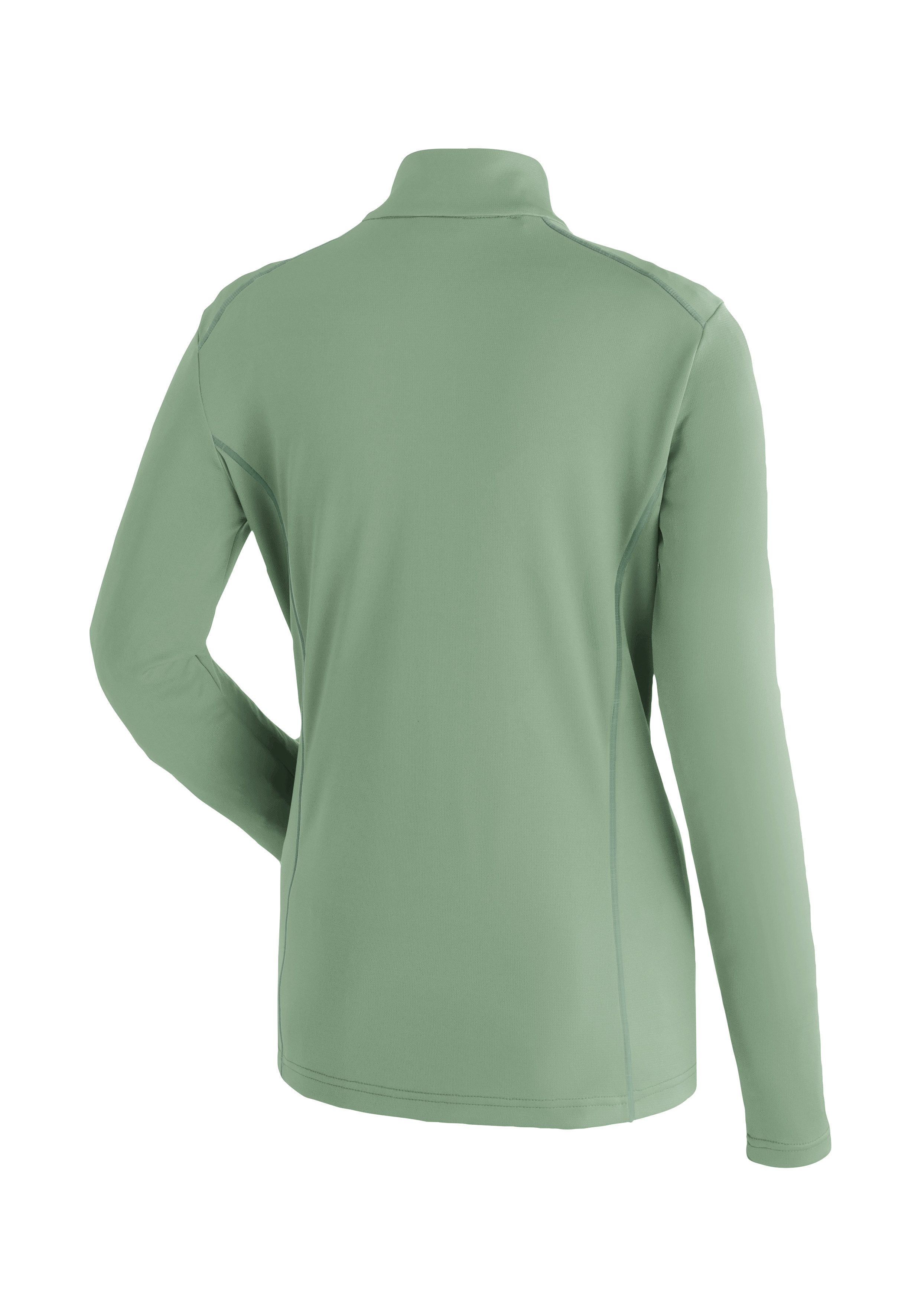 Maier Sports Fleecetrui Jenna Rec Dames midlayer, elastisch en onderhoudsvriendelijk half-zip fleece