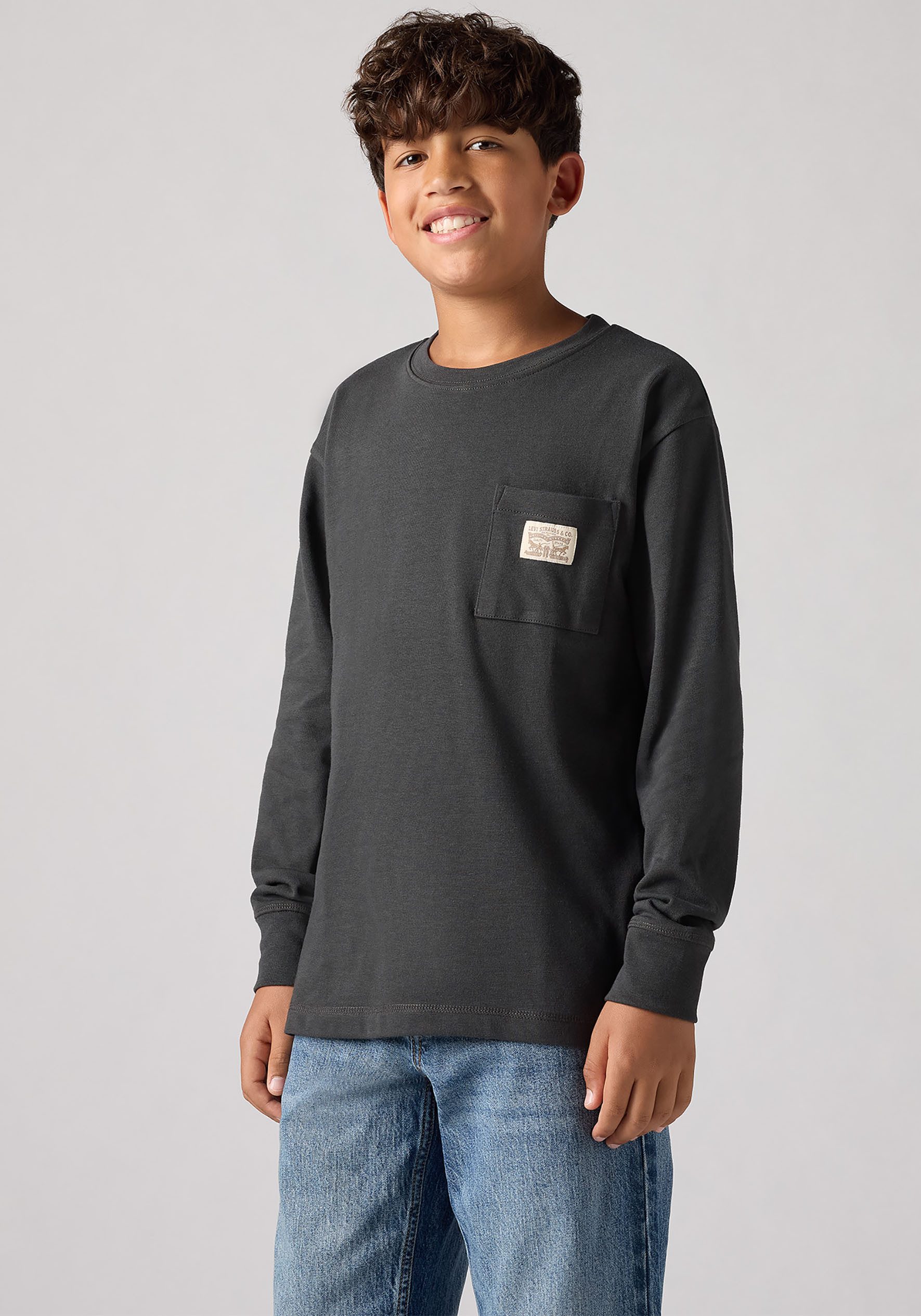 Levi's Kidswear Shirt met lange mouwen